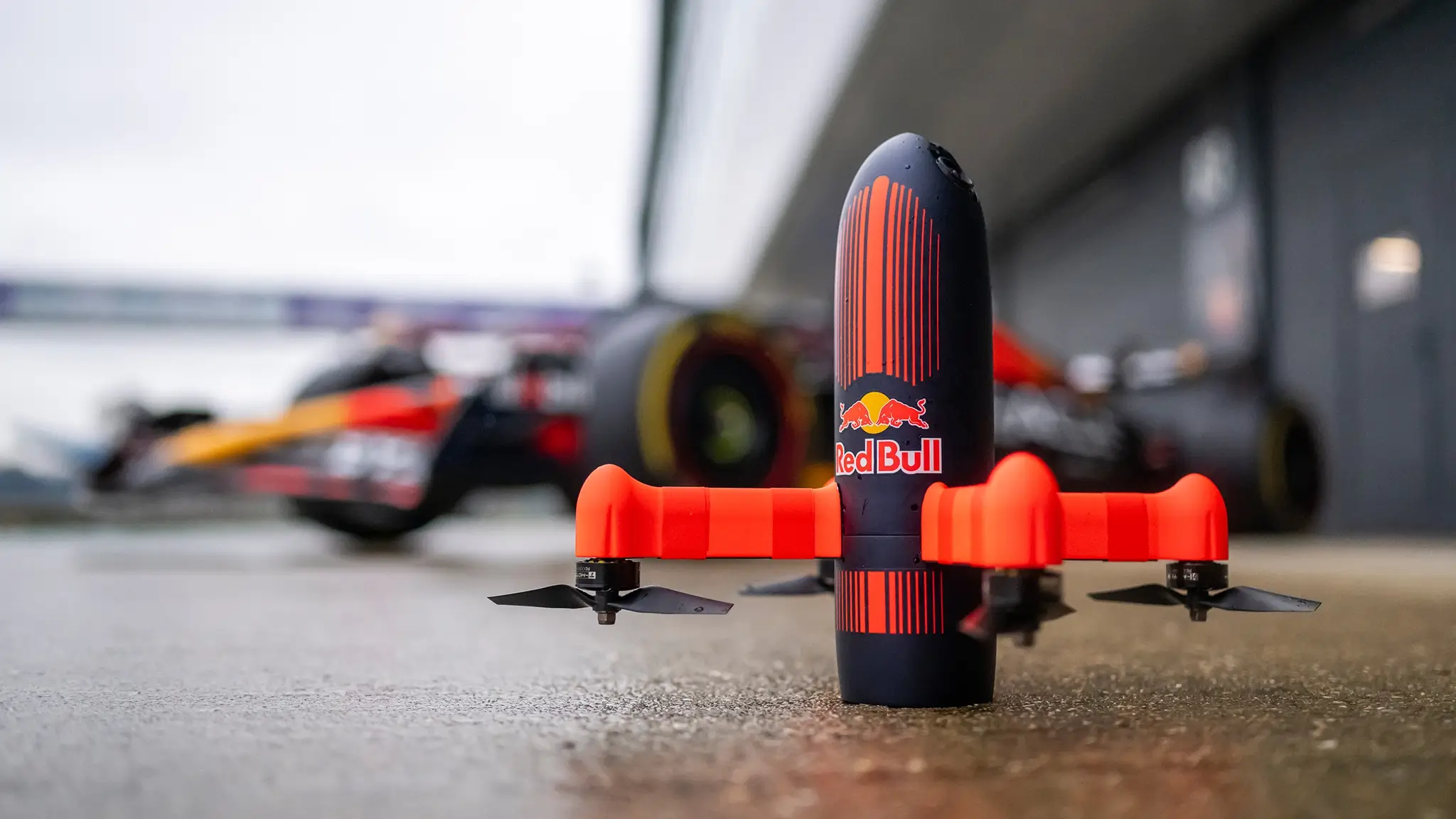Red Bull F1 Drone Max Verstappen - drone