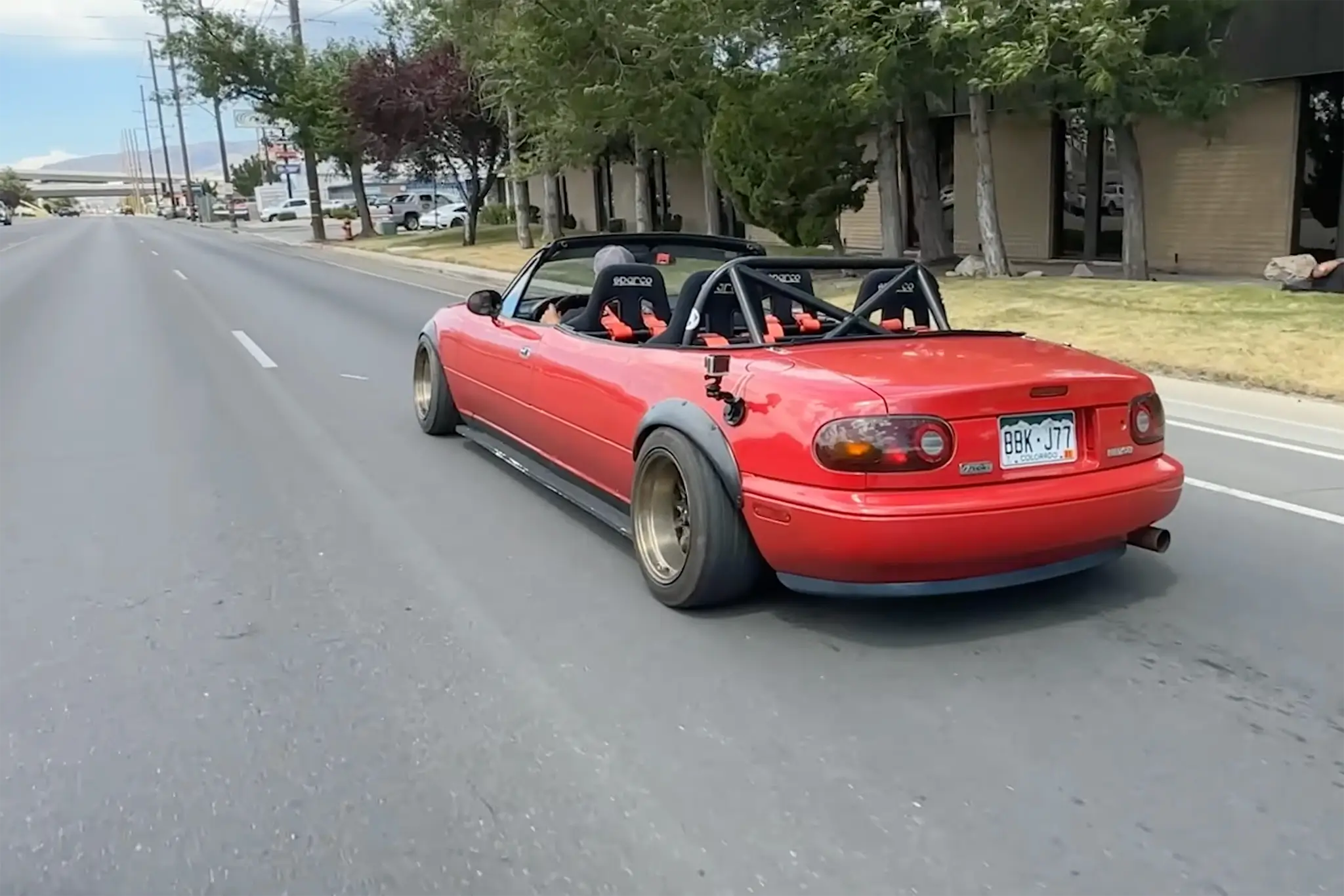 Mazda MX-5 Limo traseira