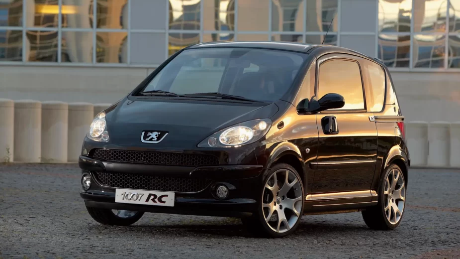 Peugeot 1007 RC, frente 3/4