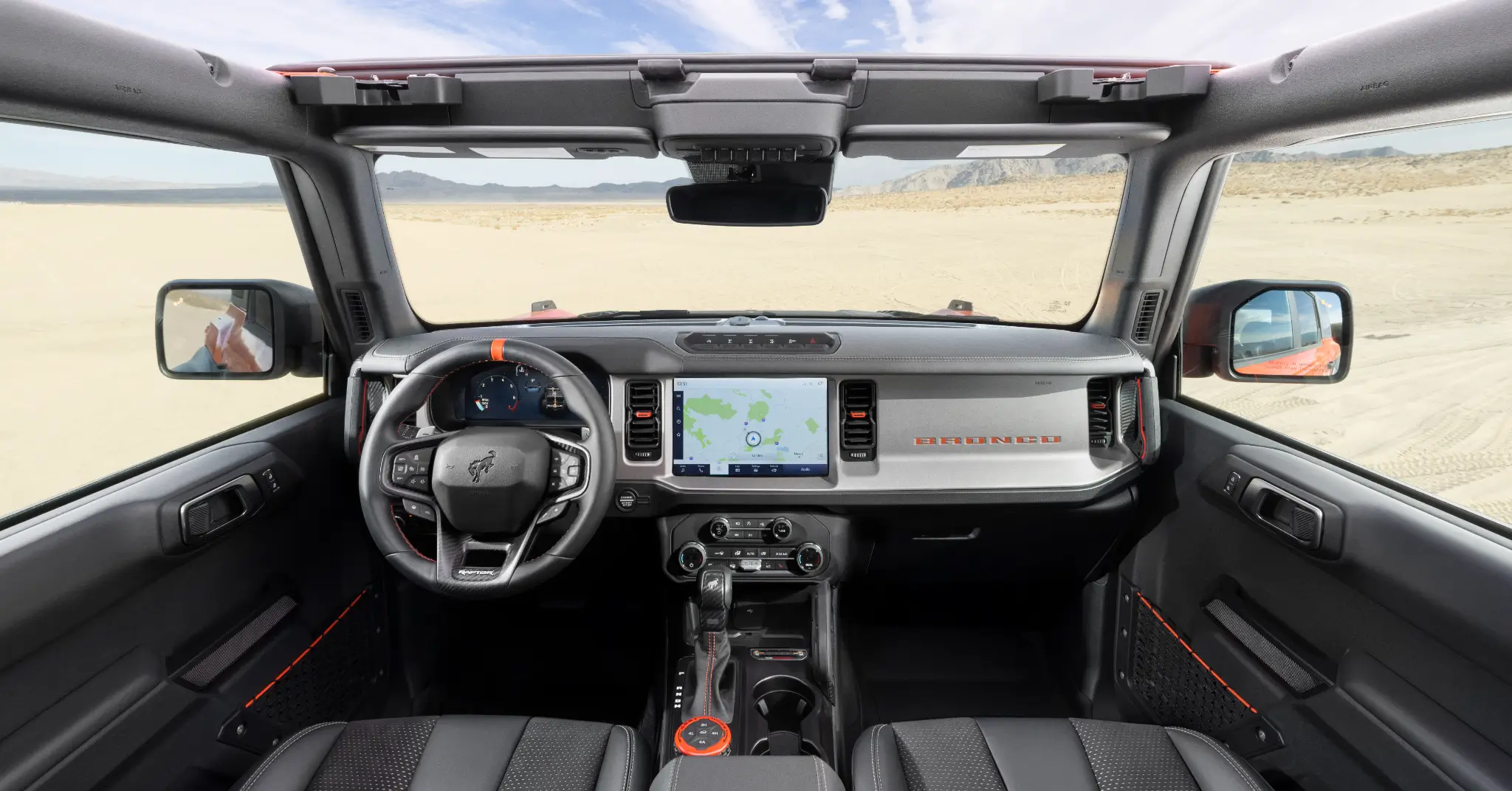 Ford Bronco Raptor 2022 interior