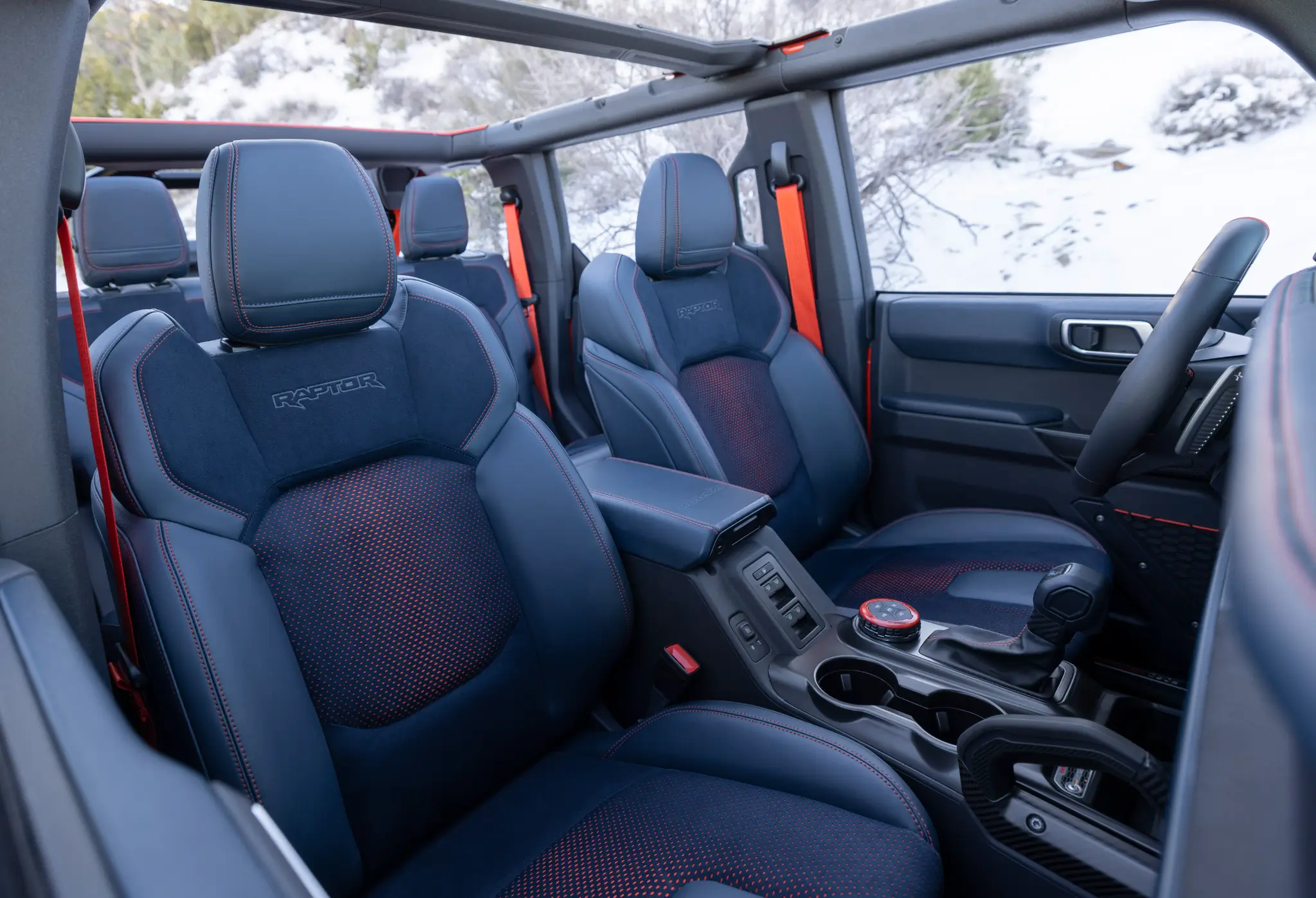 Ford Bronco Raptor 2022 interior