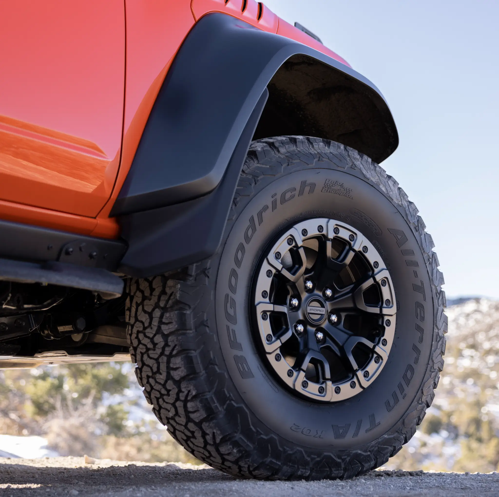 Ford Bronco Raptor 2022 pneus