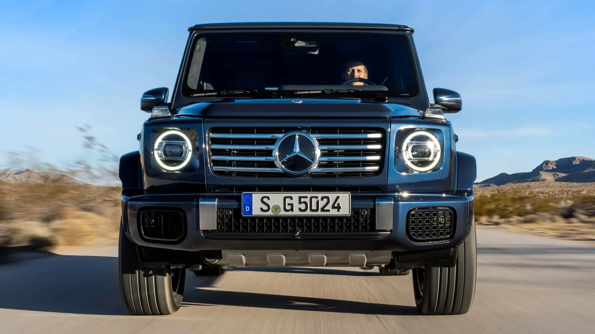 Mercedes-Benz Classe G dianteira