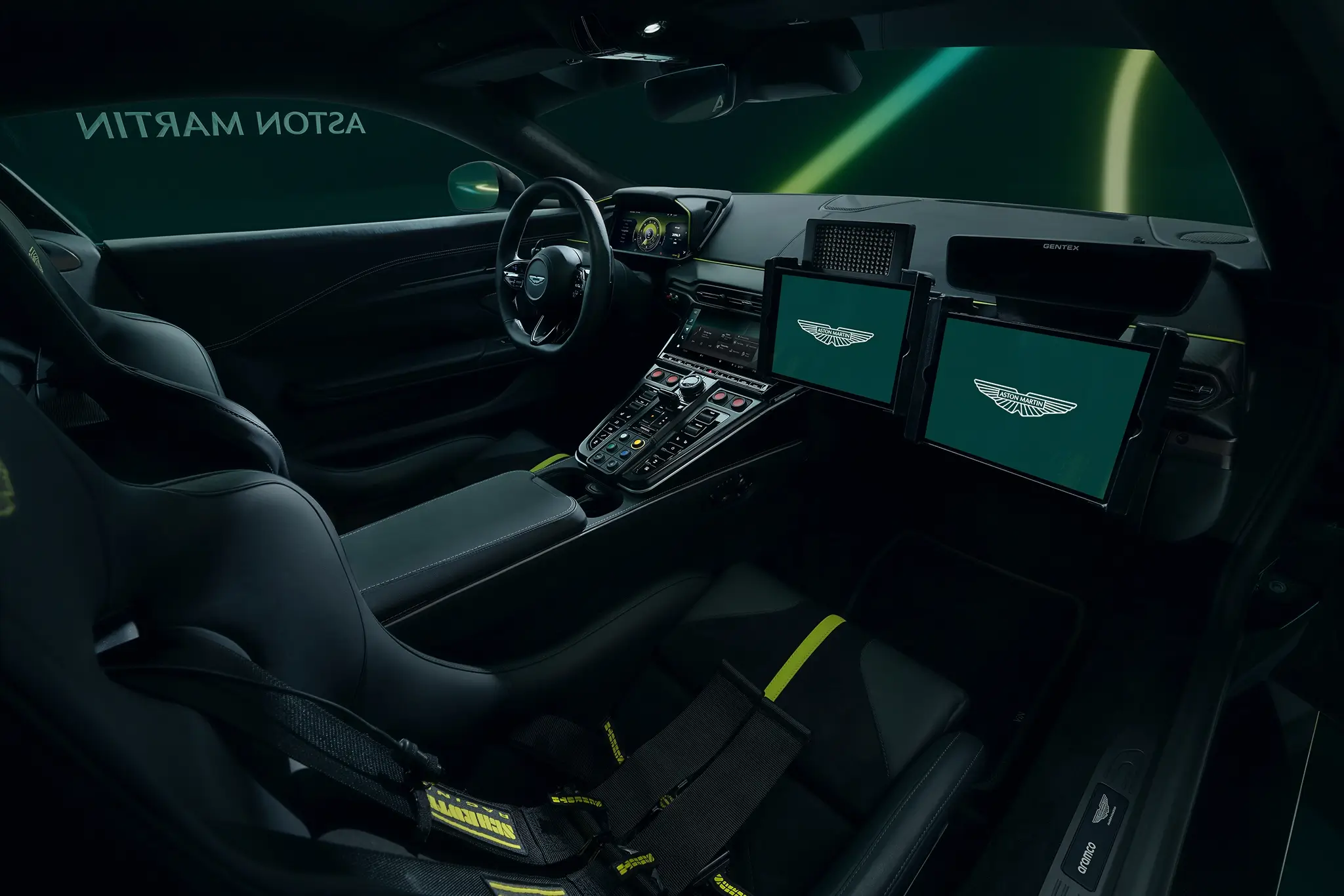 Aston Martin Vantage Safety Car - interior
