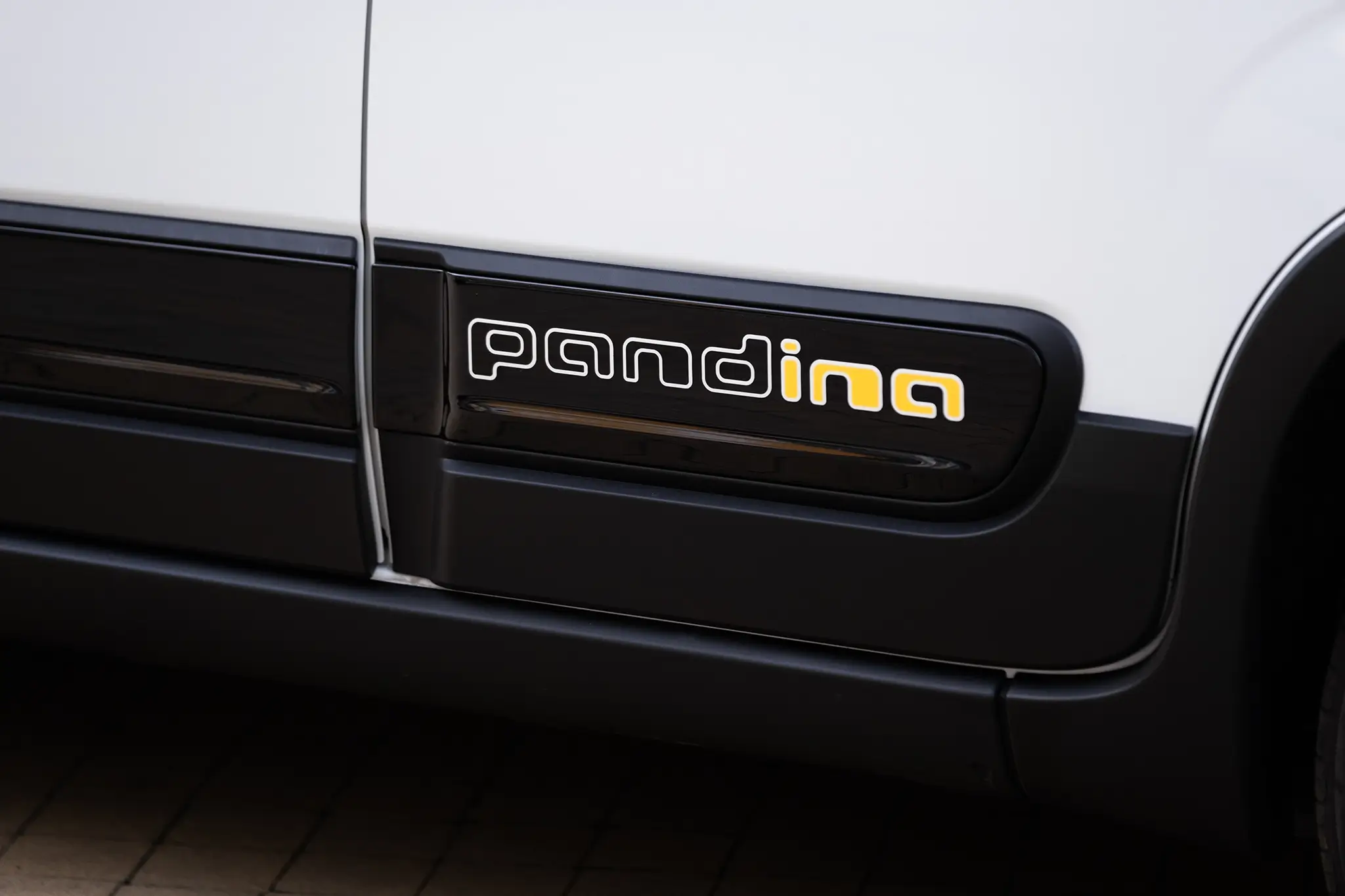 Fiat Pandina - logótipo da série especial