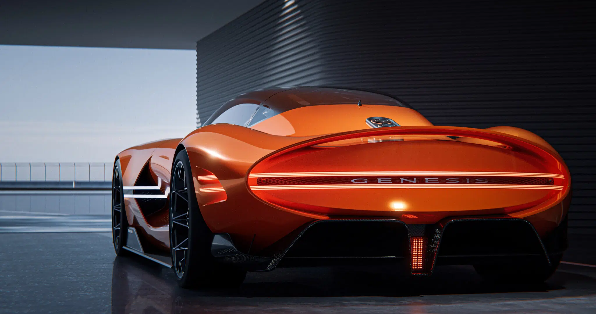 Genesis X Gran Berlinetta Concept traseira