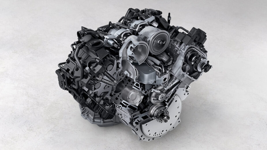 Porsche motor V8