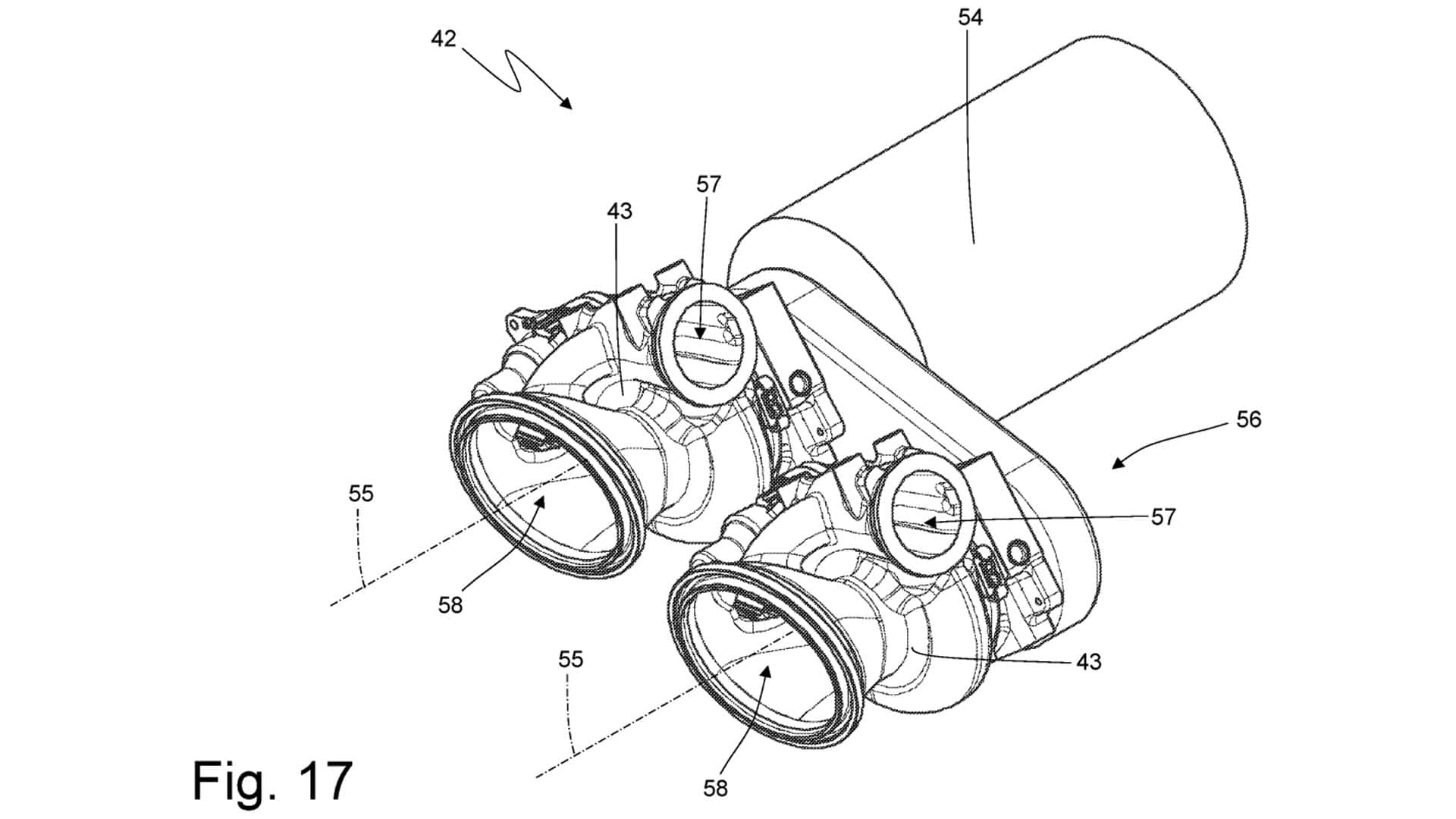 Patente de motor ferrari: turbocompressores