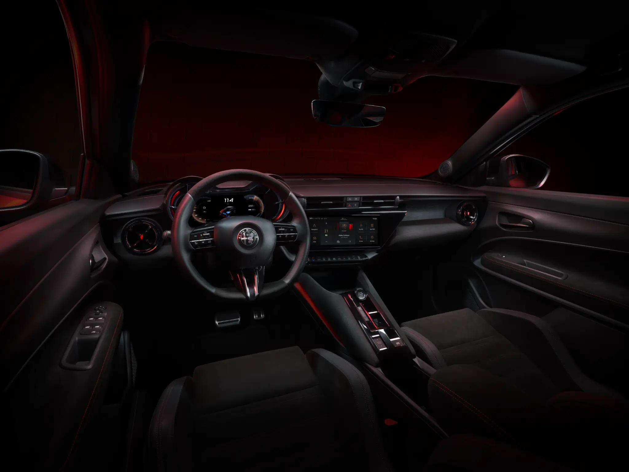 Alfa Romeo Milano interior