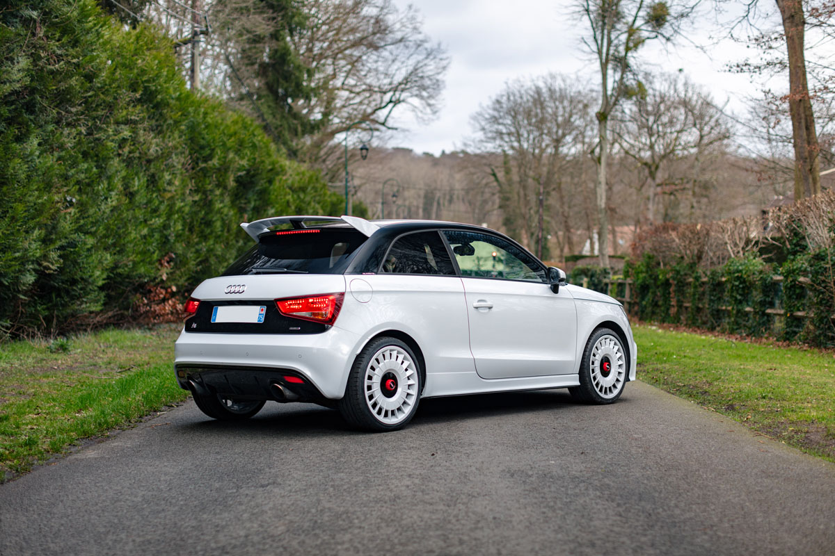 Audi A1 quattro - 3/4 de traseira