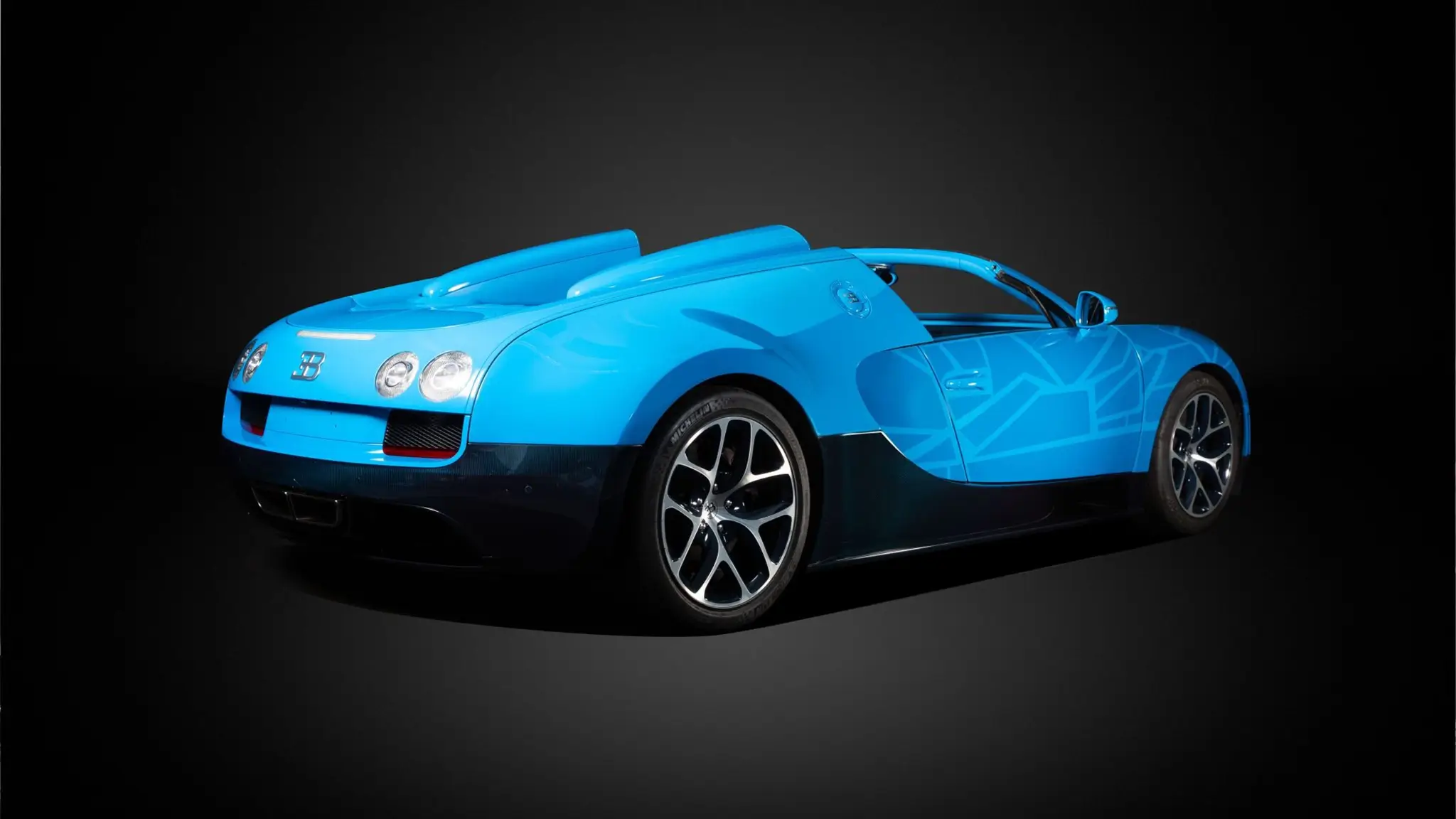 Bugatti Veyron Grand Sport Vitesse Transformers - 3/4 de traseira