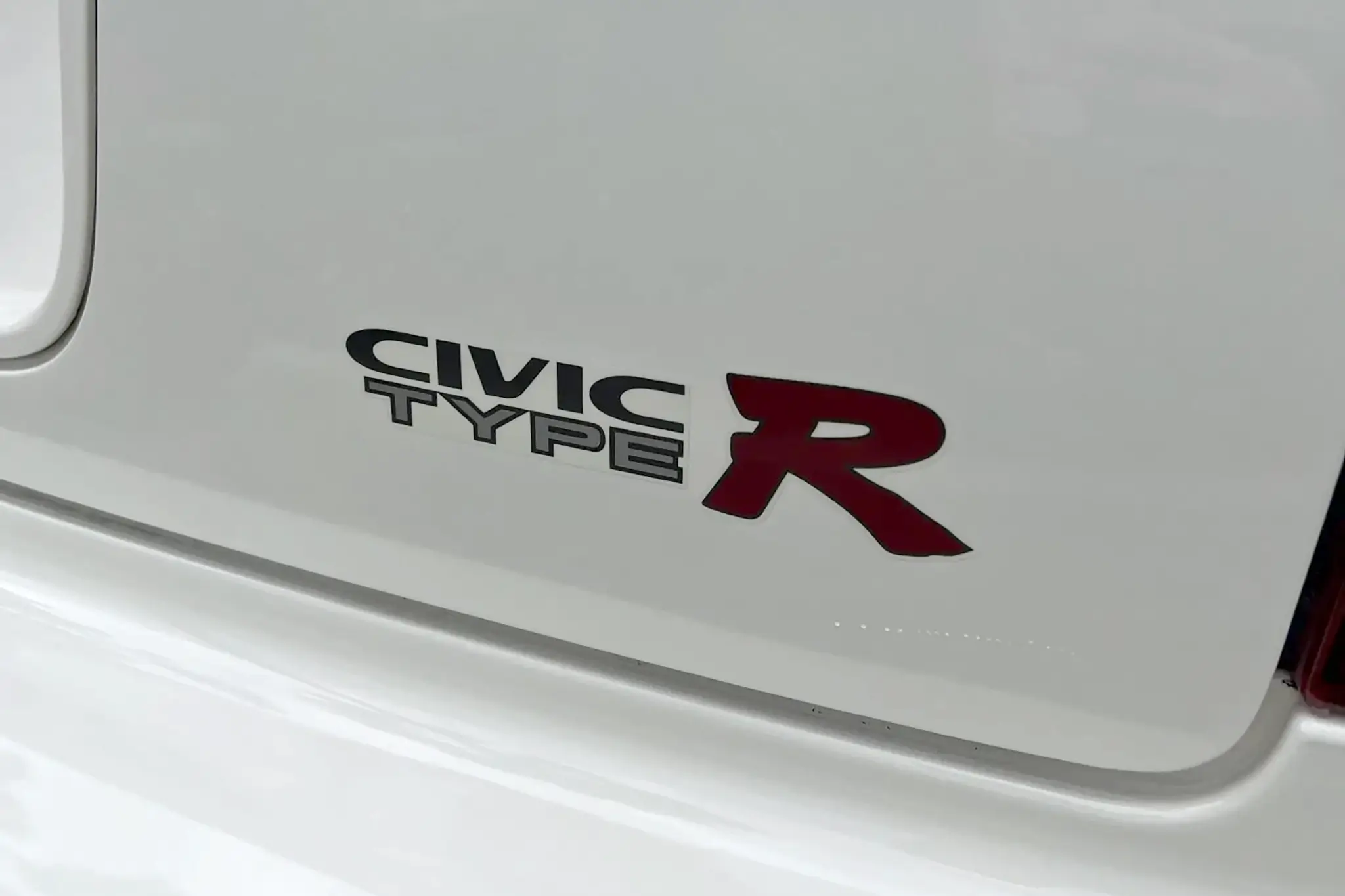 Honda Civic Type R EK9 - logo da versão