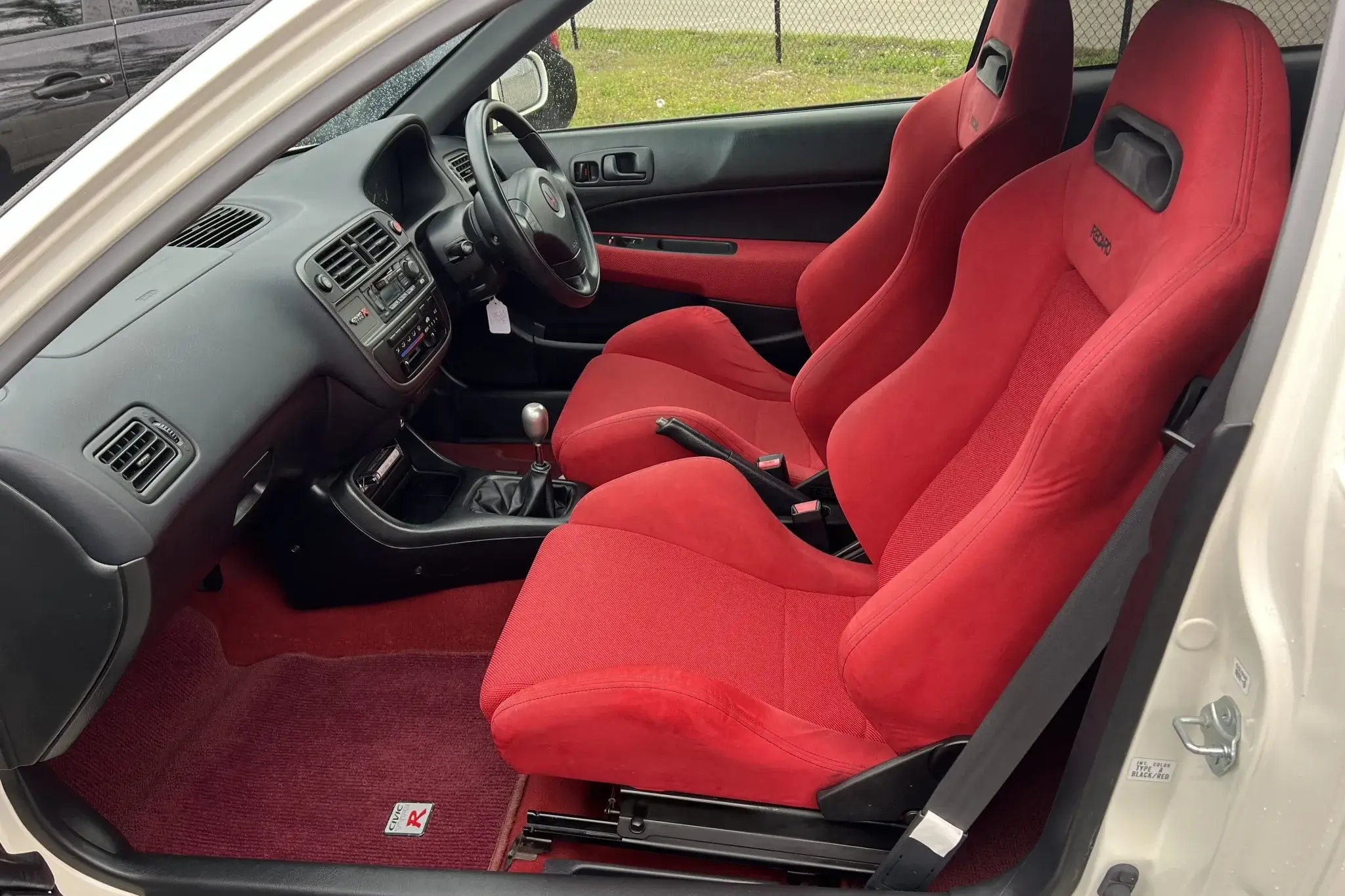 Honda Civic Type R EK9 - assentos