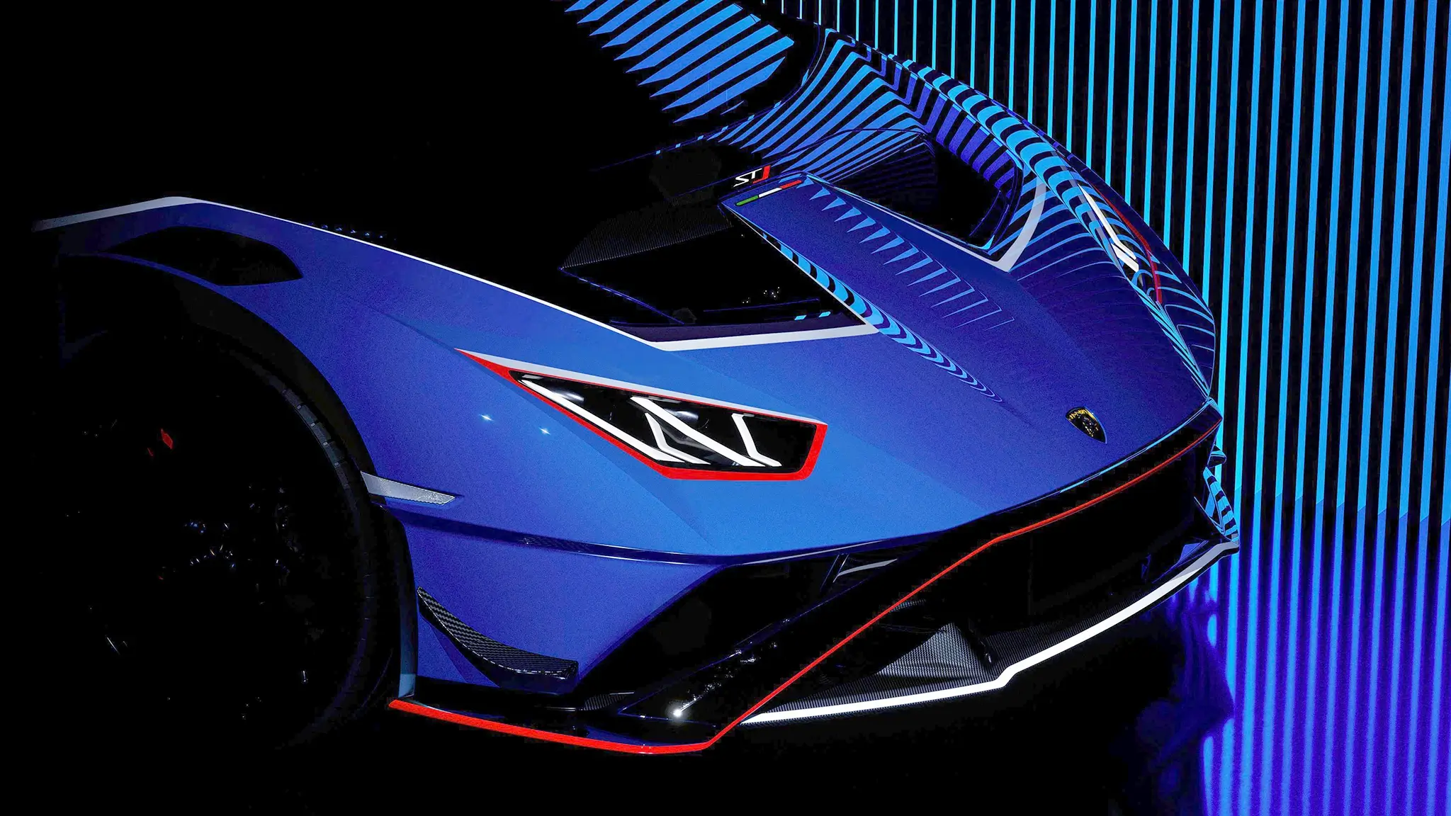 Lamborghini Huracán STJ - detalhe da frente