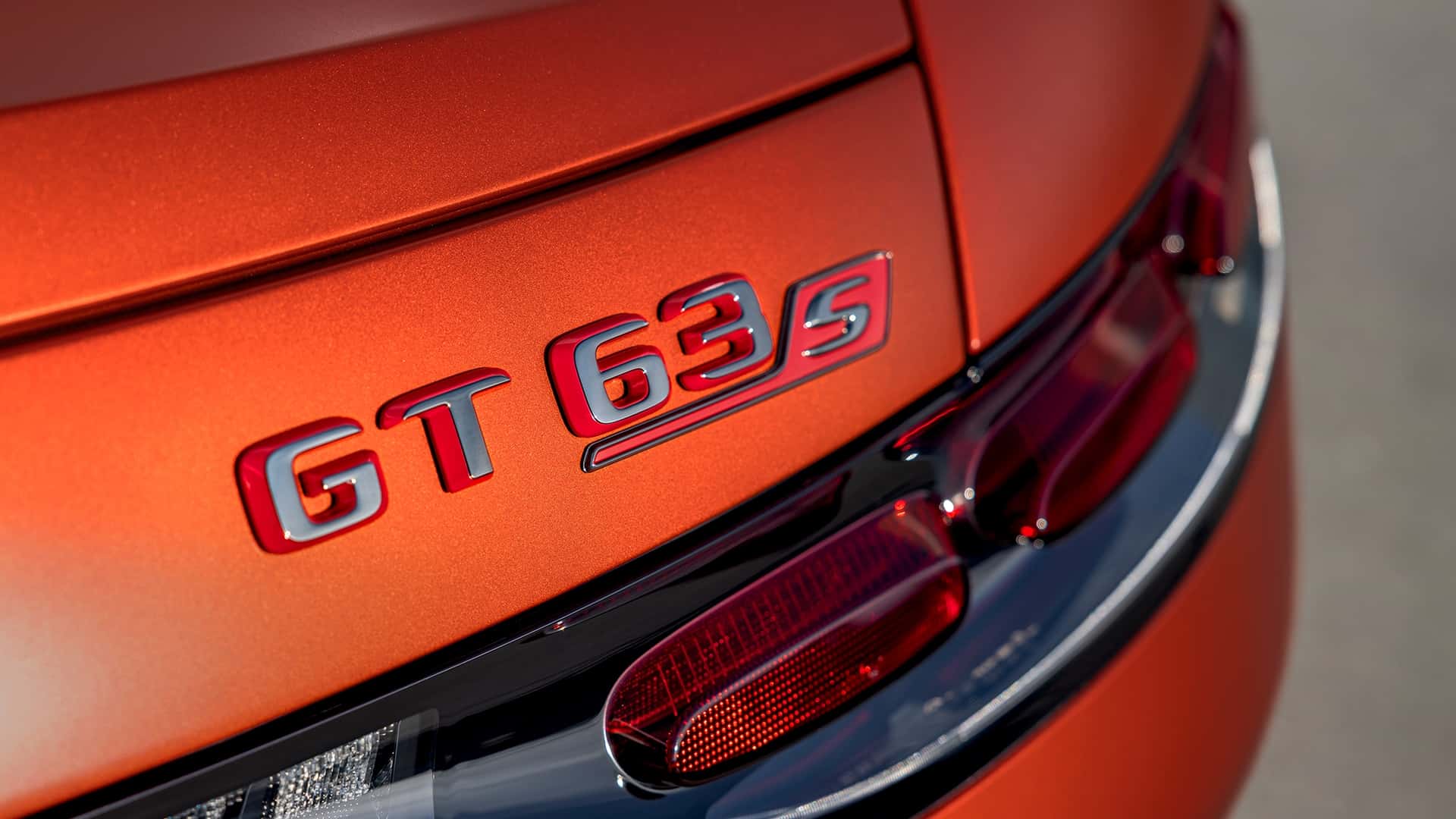 Mercedes-AMG GT 63 S E Performance - logótipo da versão