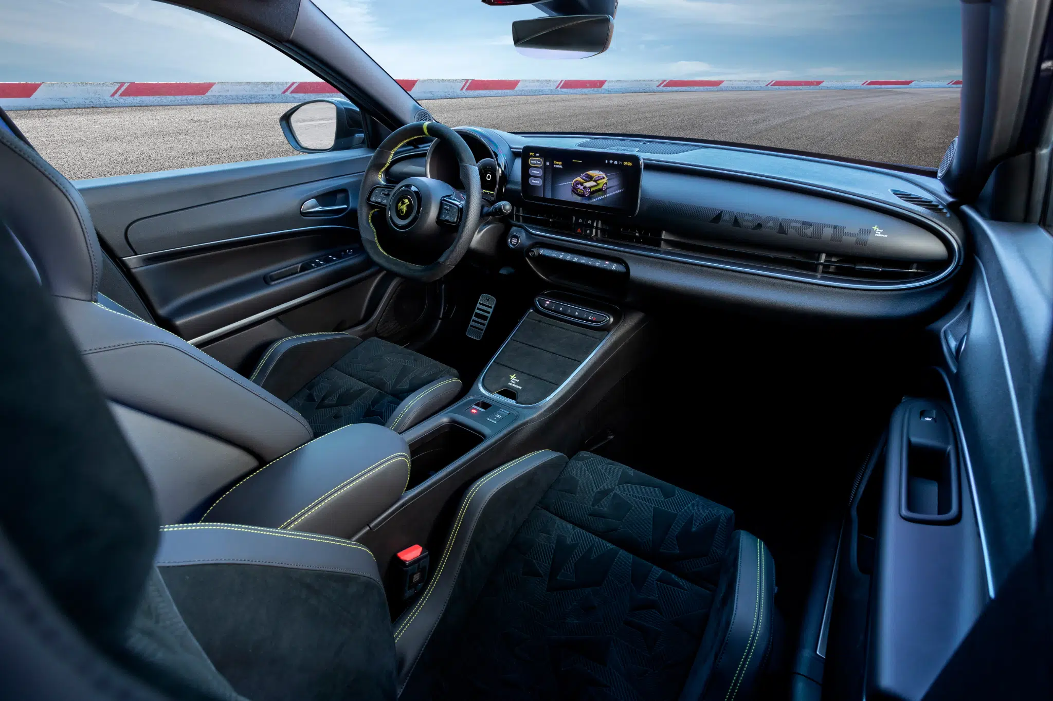 Abarth 600e interior