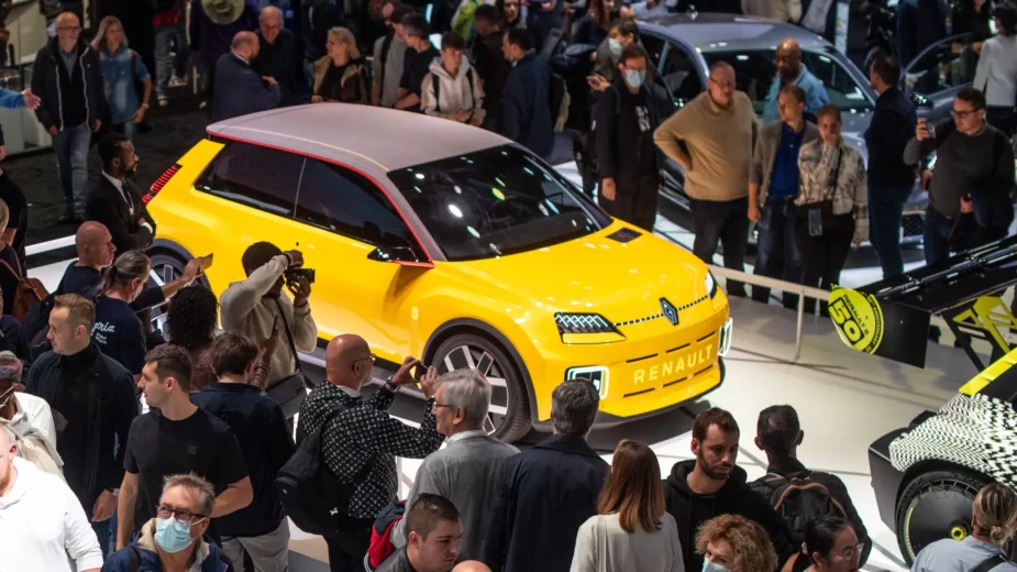 Renault 5 no Salão Automóvel de Paris 2022