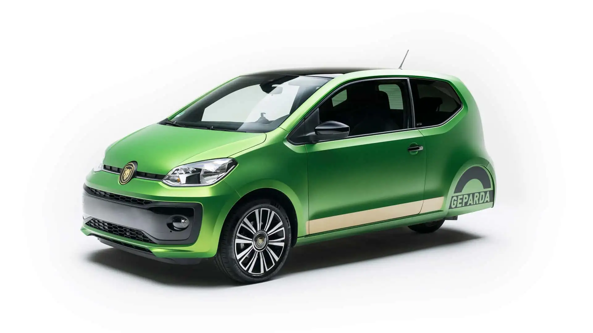Volkswagen up! triciclo, traseira 3/4