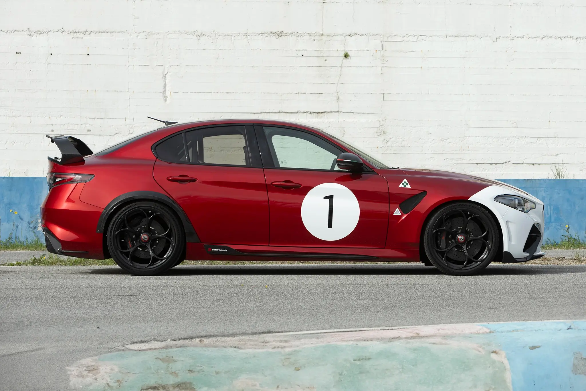 Alfa Romeo Giulia GTAm - lateral