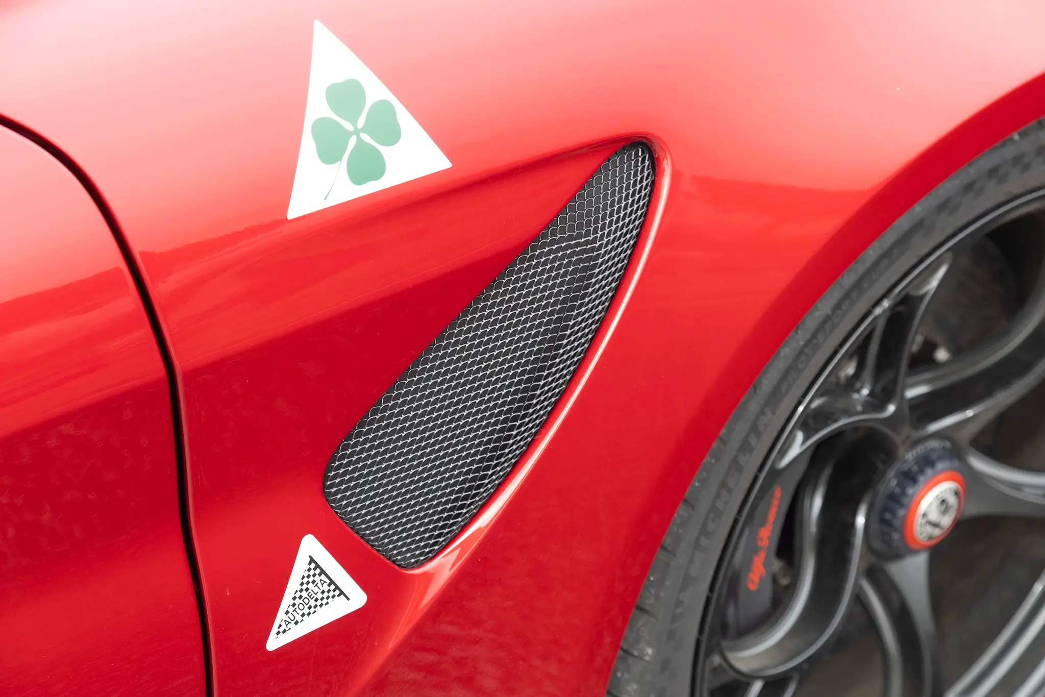 Alfa Romeo Giulia GTAm - logótipos