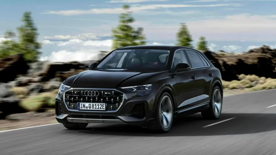 Audi Q8 TFSIe quattro dianteira 3/4