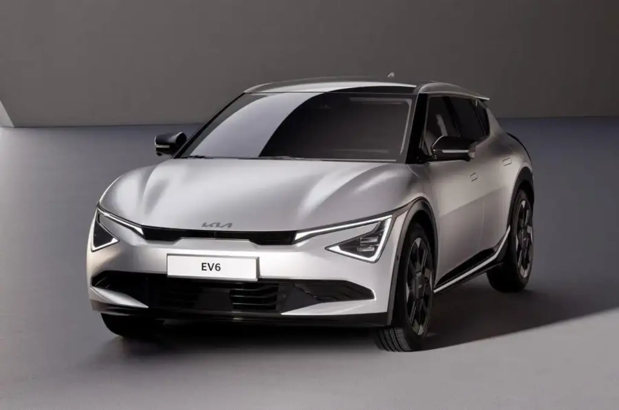 Kia EV6 dianteira 3/4