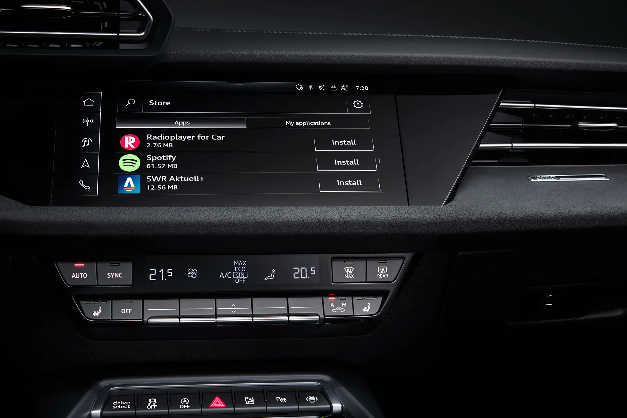 Audi A3 Allstreet - ecrã tátil