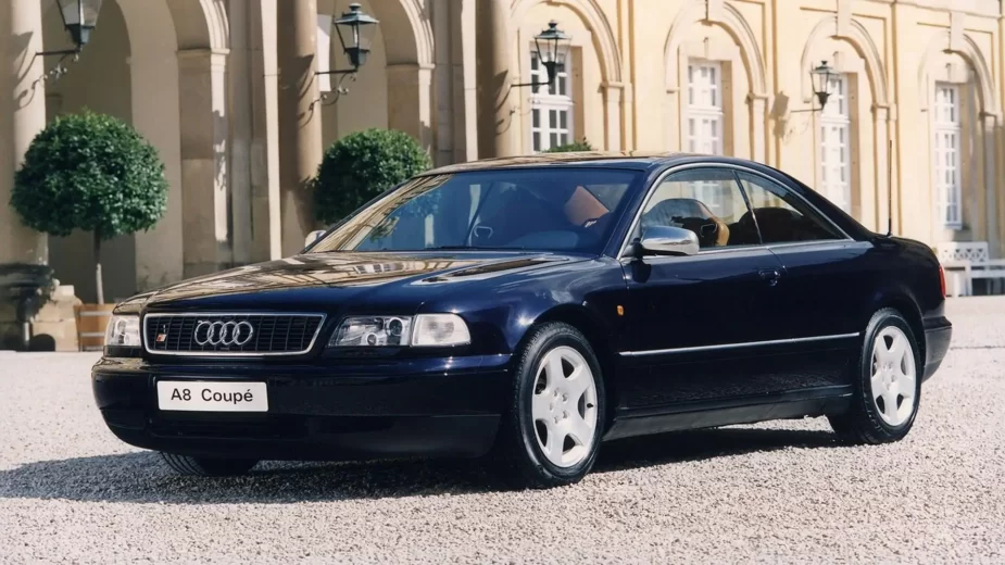 Audi A8 Coupé, frente 3/4