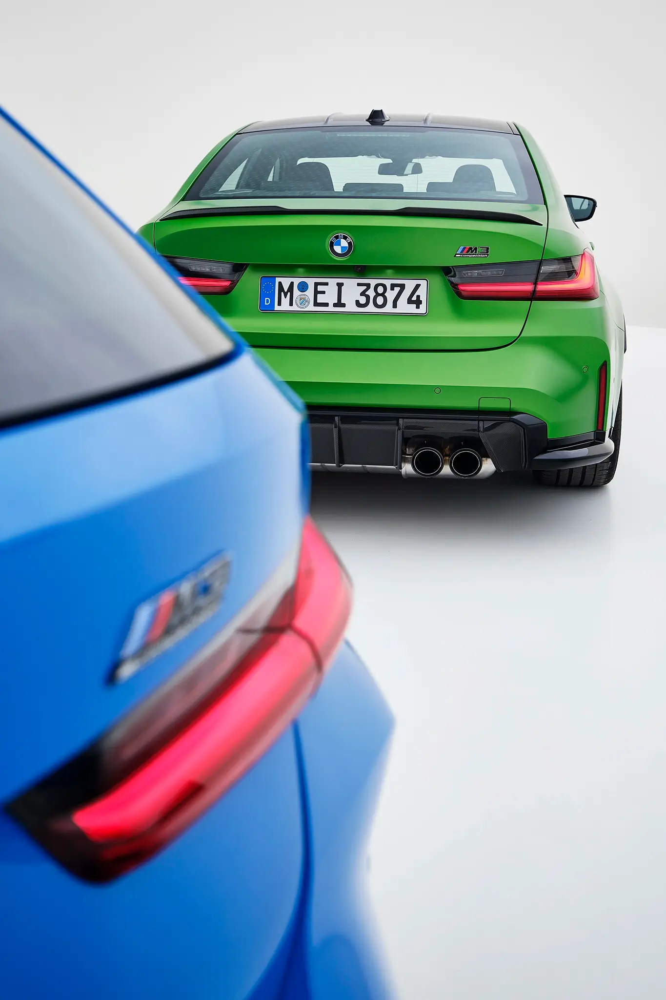 M3 e M3 Touring - detalhe de traseira