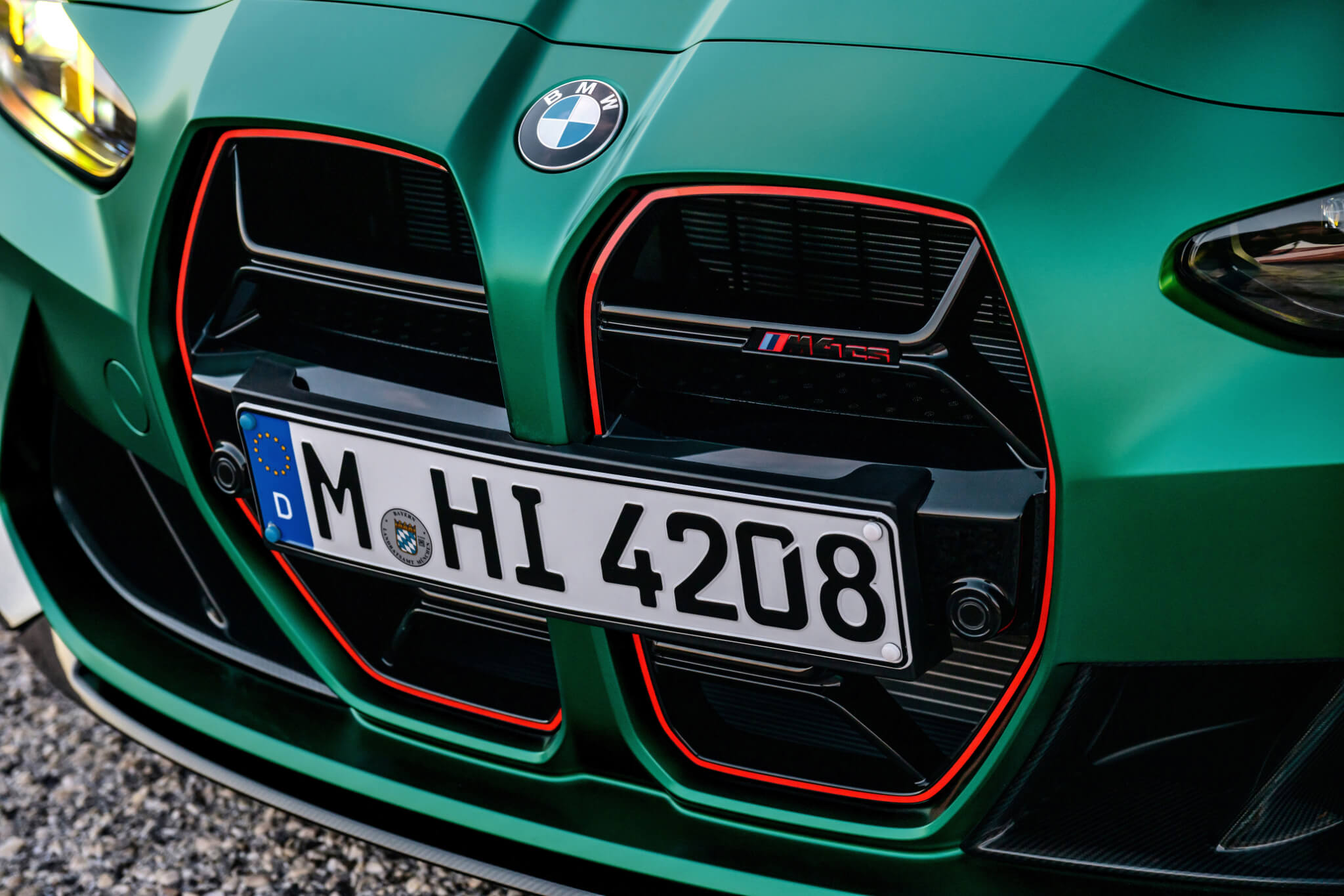 BWM M4 CS grelha