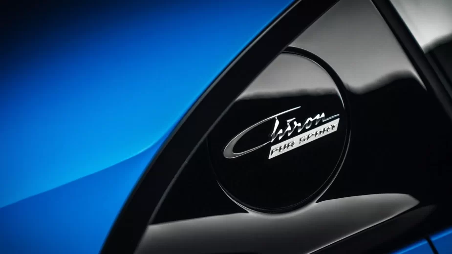 Bugatti Chiron Pur Sport Filler Cap