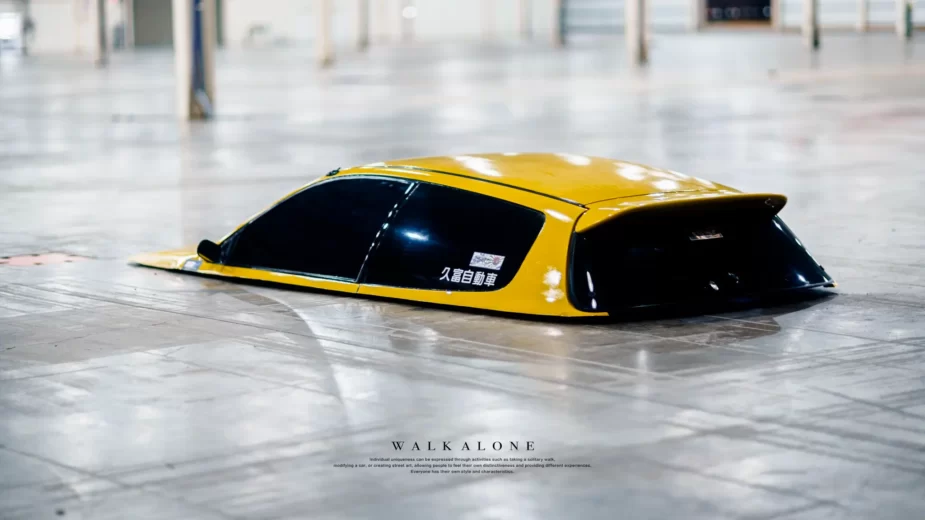 Honda Civic EG Bananapeel - 3/4 de traseira