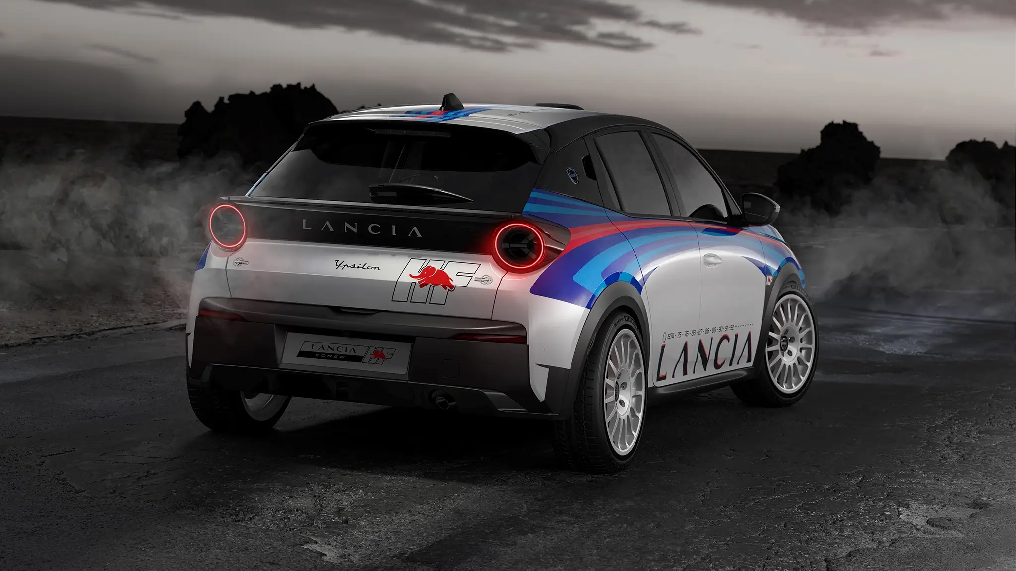 Lancia Ypsilon Rally4 HF - 3/4 de traseira