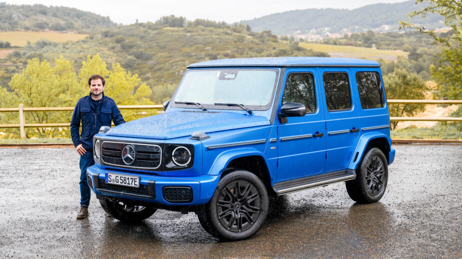 Diogo Teixeira com Mercedes-Benz G 580