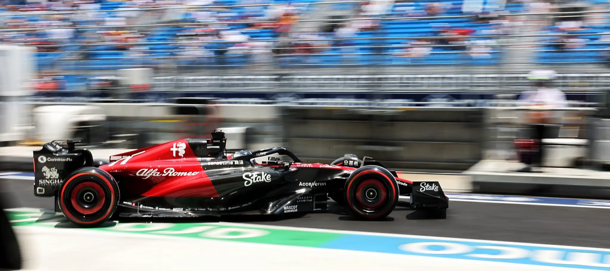 Alfa Romeo C43, no Miami Grand Prix, em 2023
