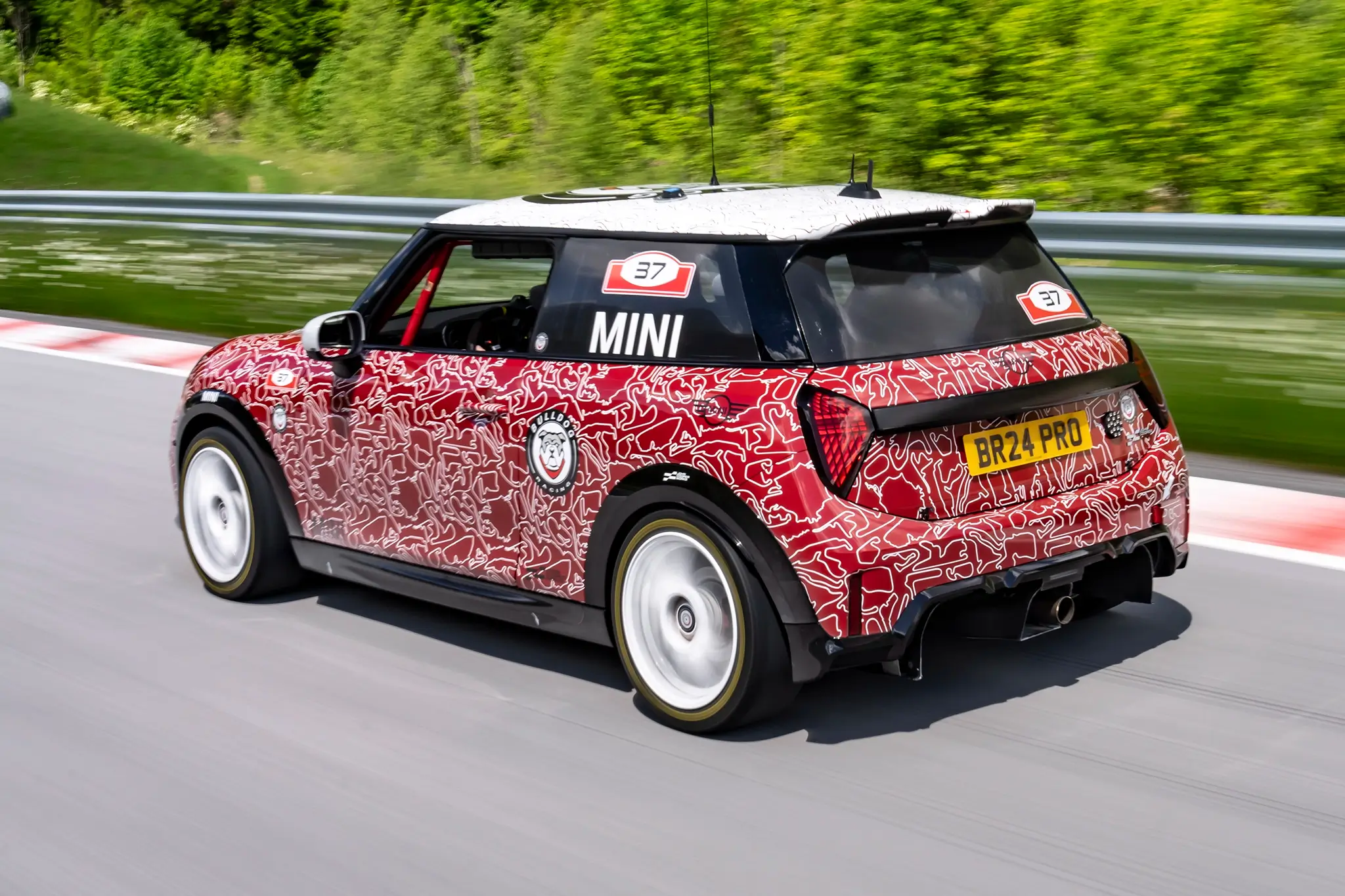 MINI Cooper JCW 24h Nür - 3/4 de traseira