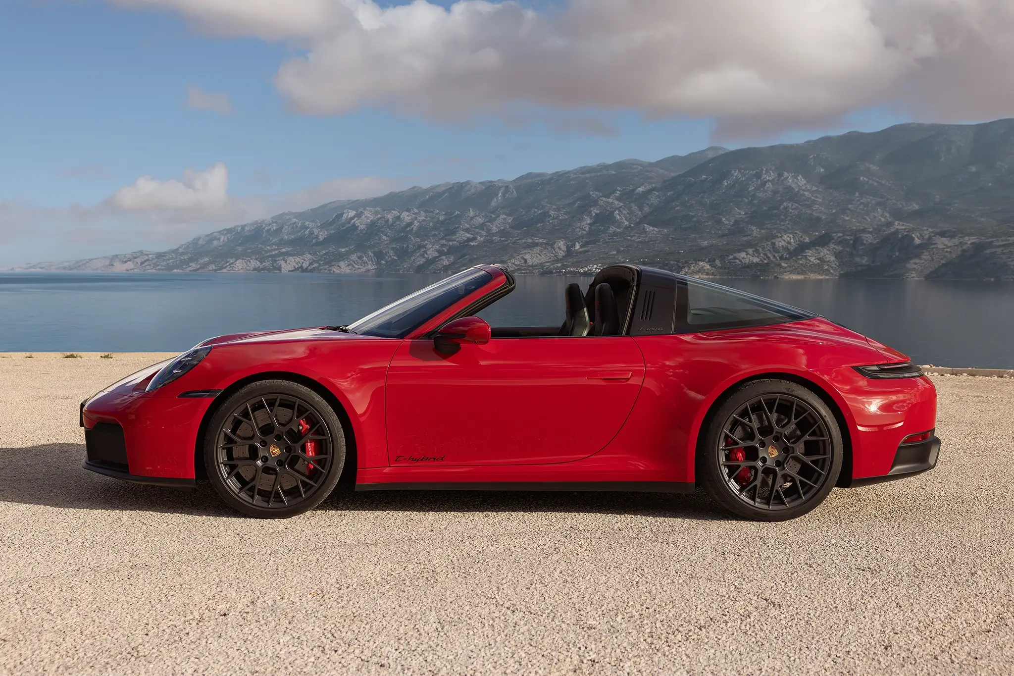 Porsche 911 Carrera GTS Targa, perfil