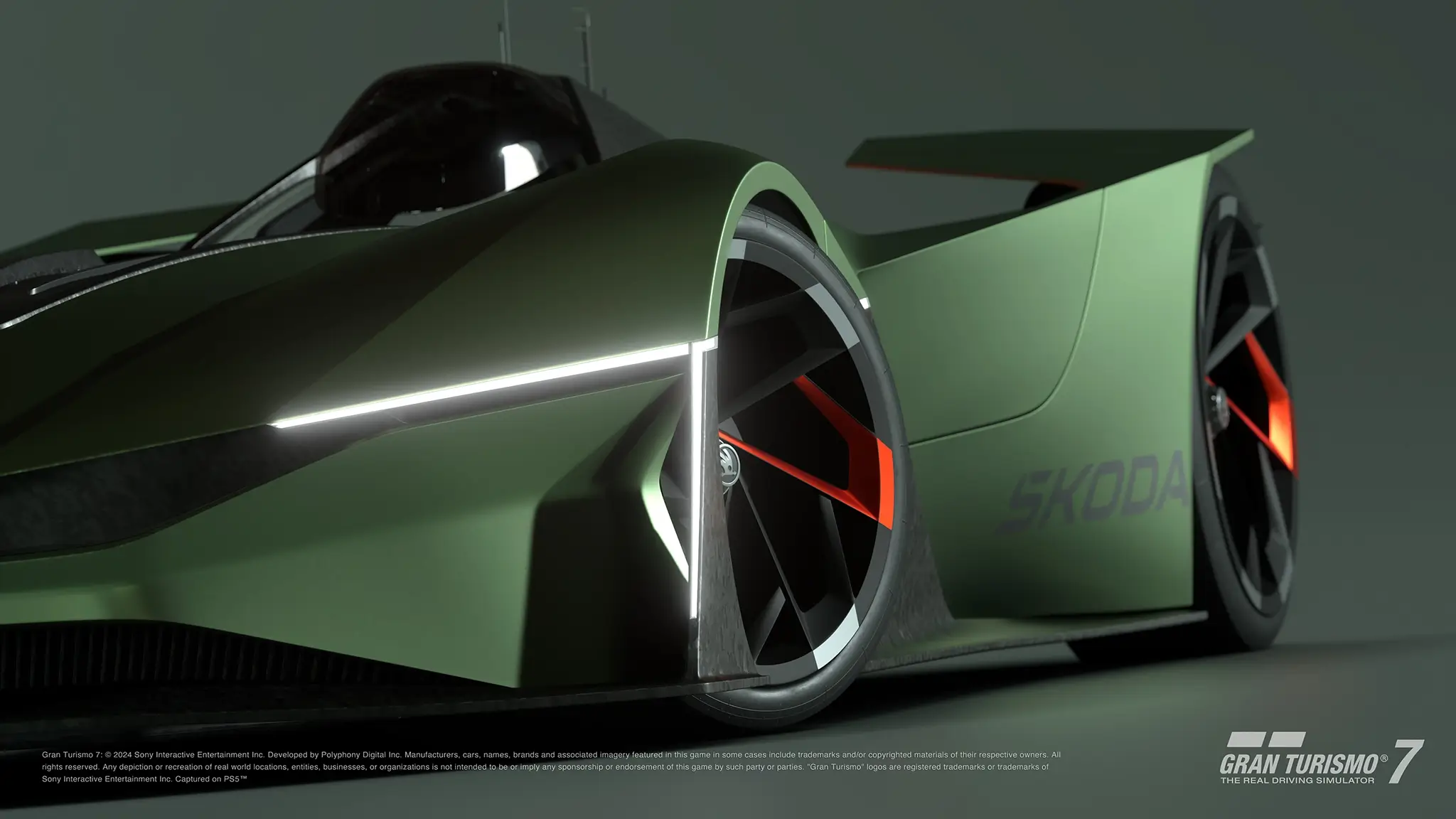 Skoda VGT - detalhe da frente e da jante
