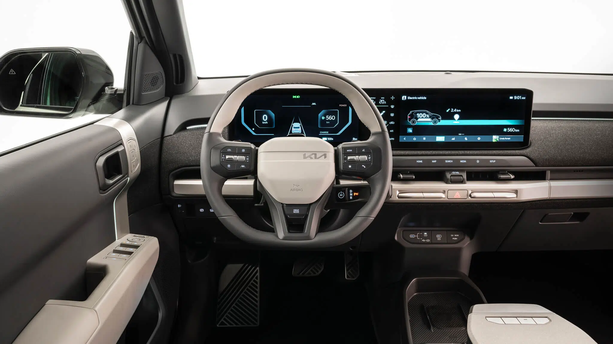 Kia EV3 volante