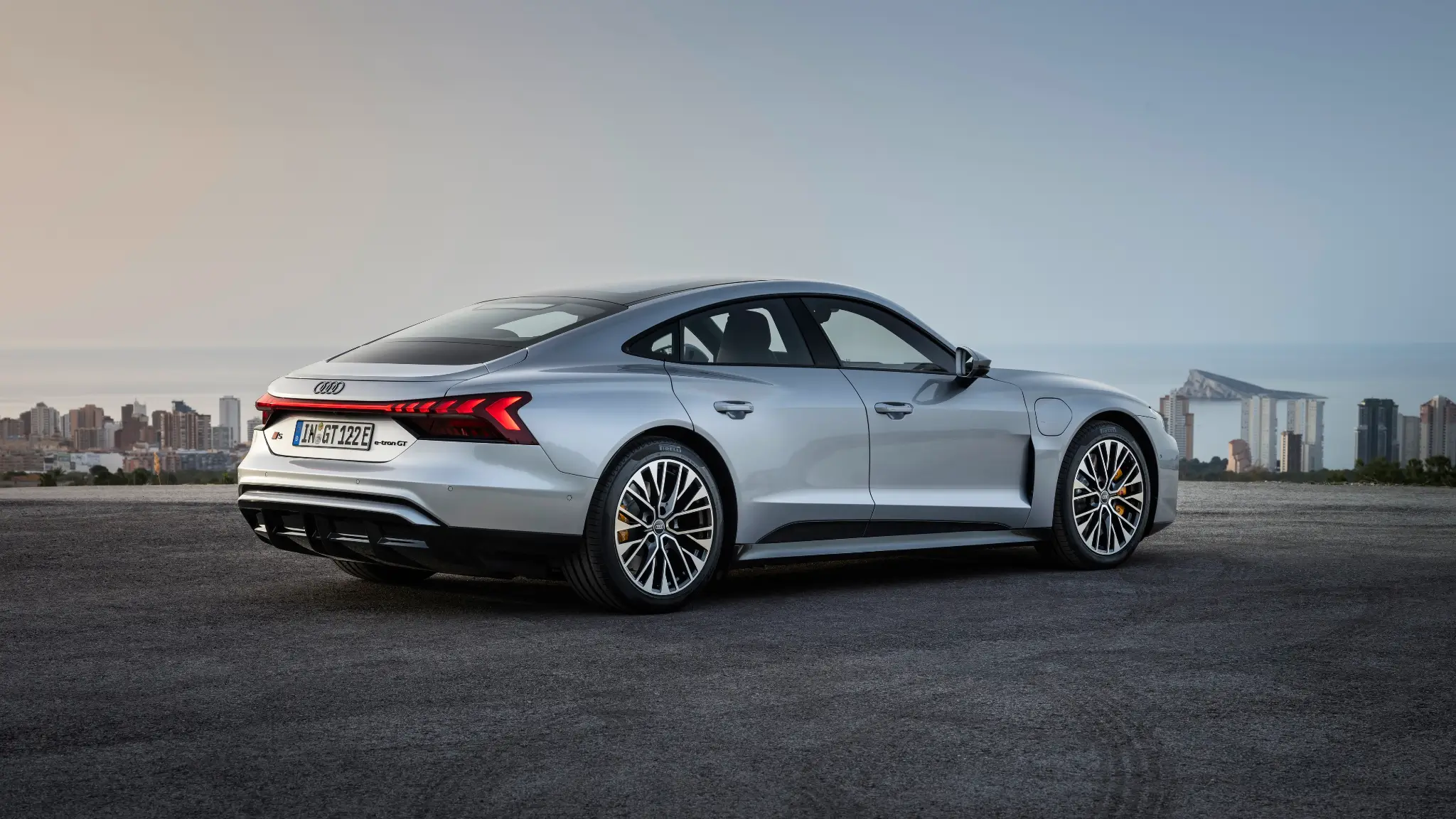 Audi S e-tron GT dianteira