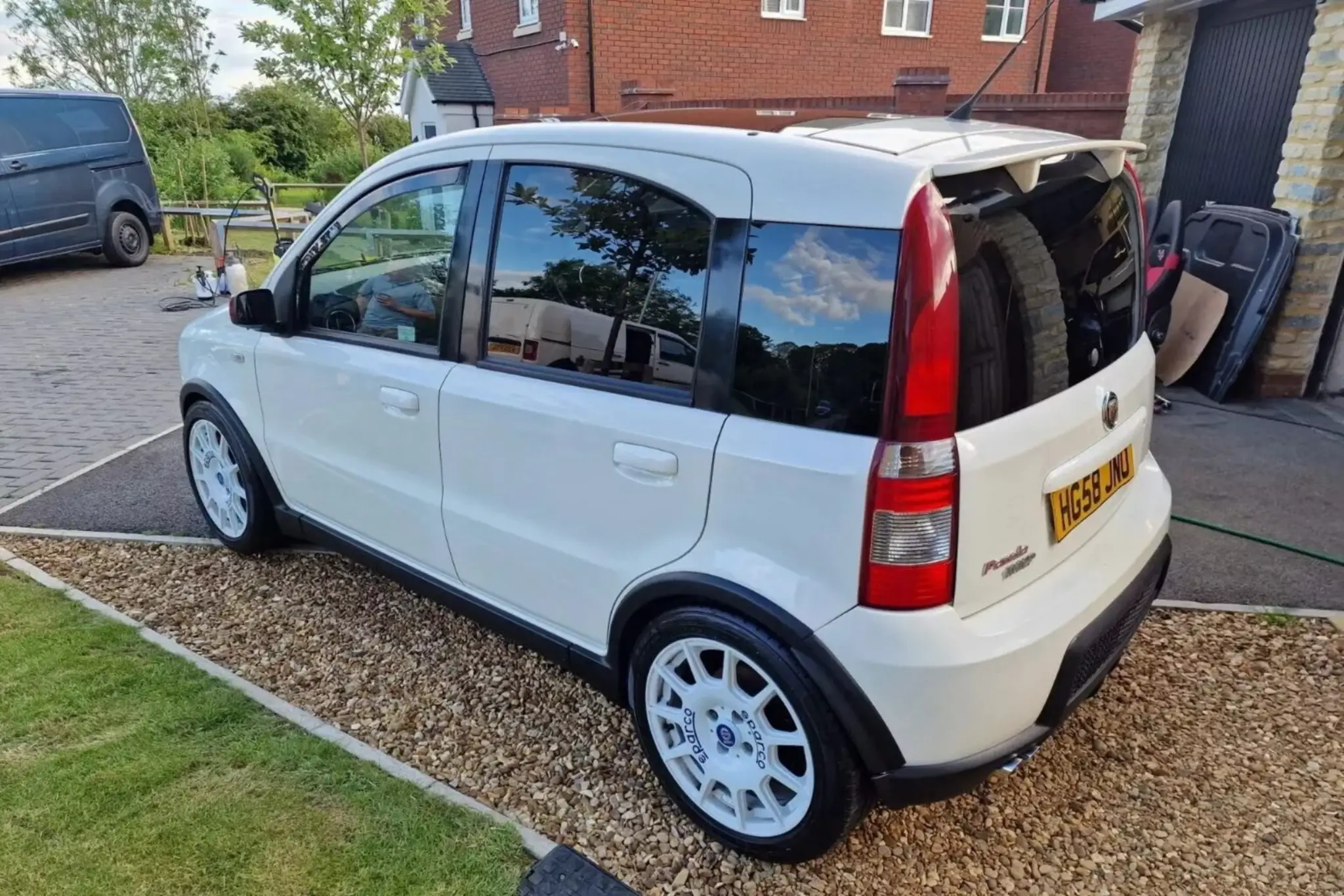 FIAT Panda Abarth traseira