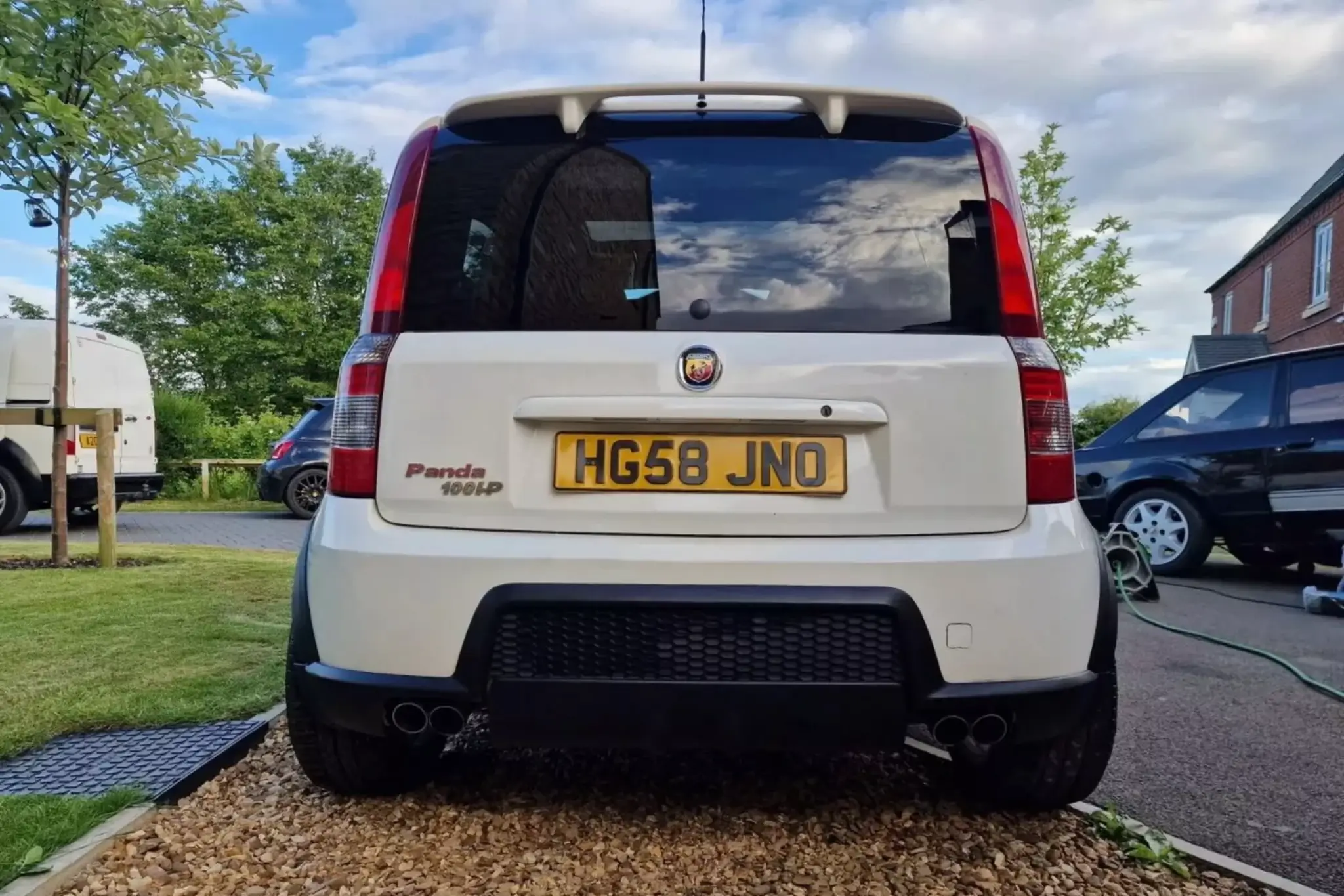 FIAT Panda Abarth traseira