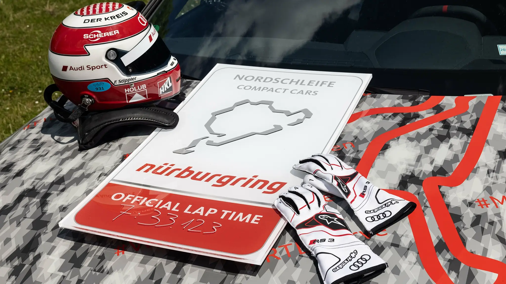 Audi RS 3 e o tempo registado no Nordschleife