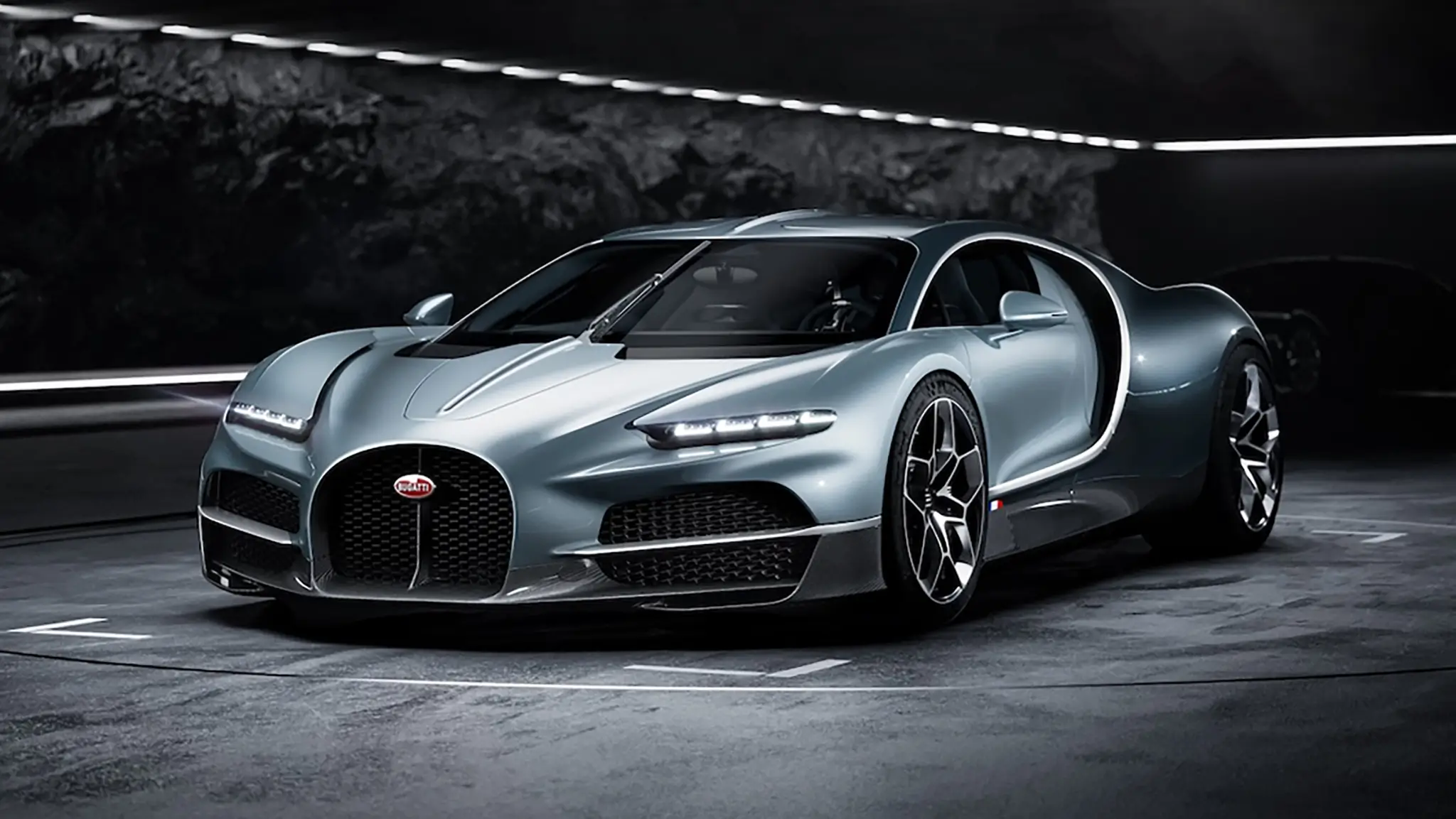 Bugatti Tourbillon - 3/4 de frente