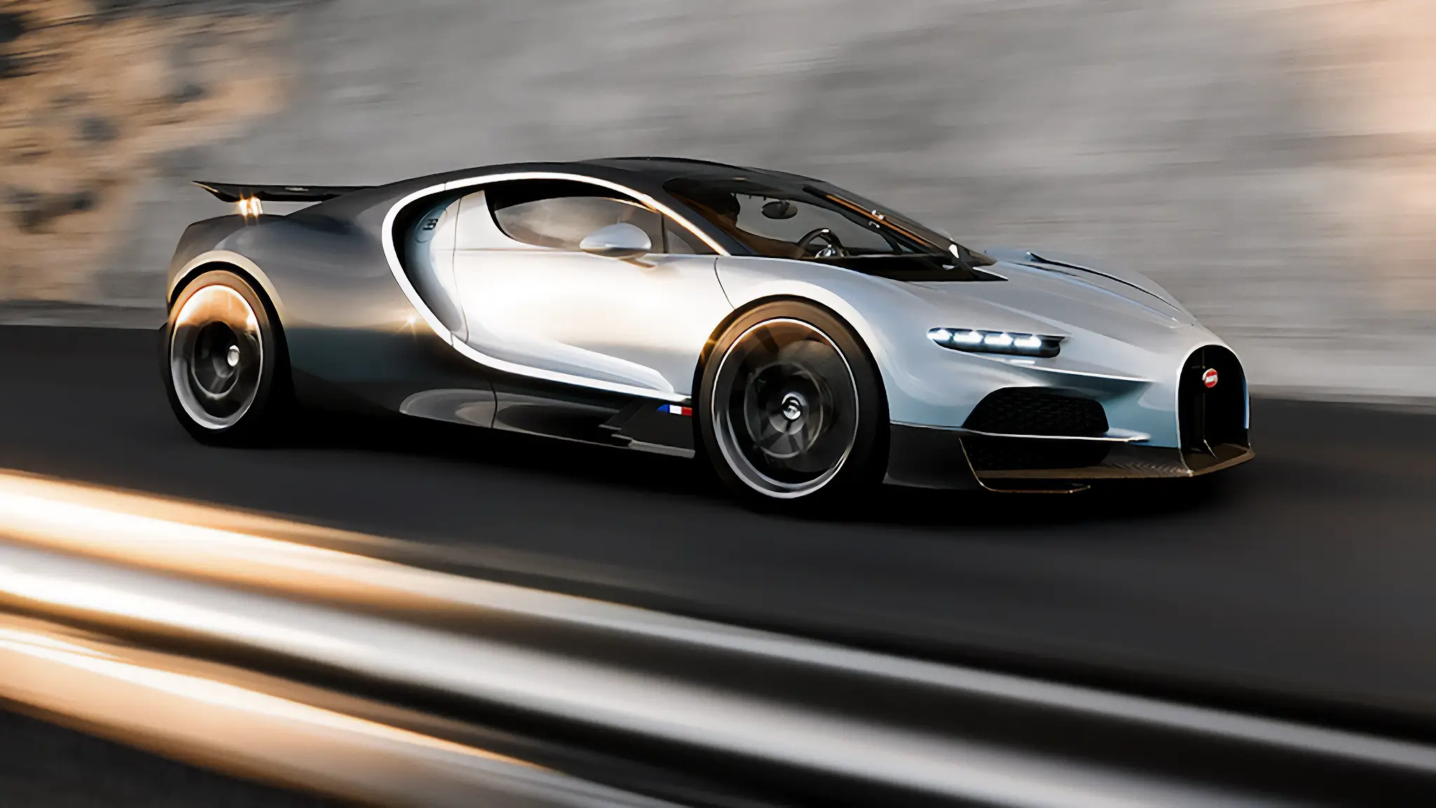 Bugatti Tourbillon - vista lateral