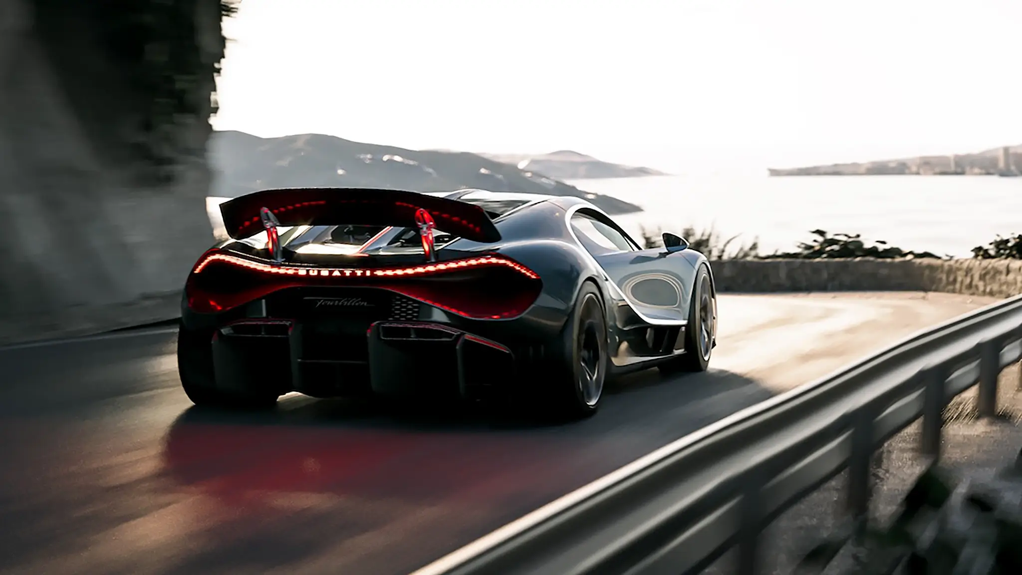 Bugatti Tourbillon - traseira