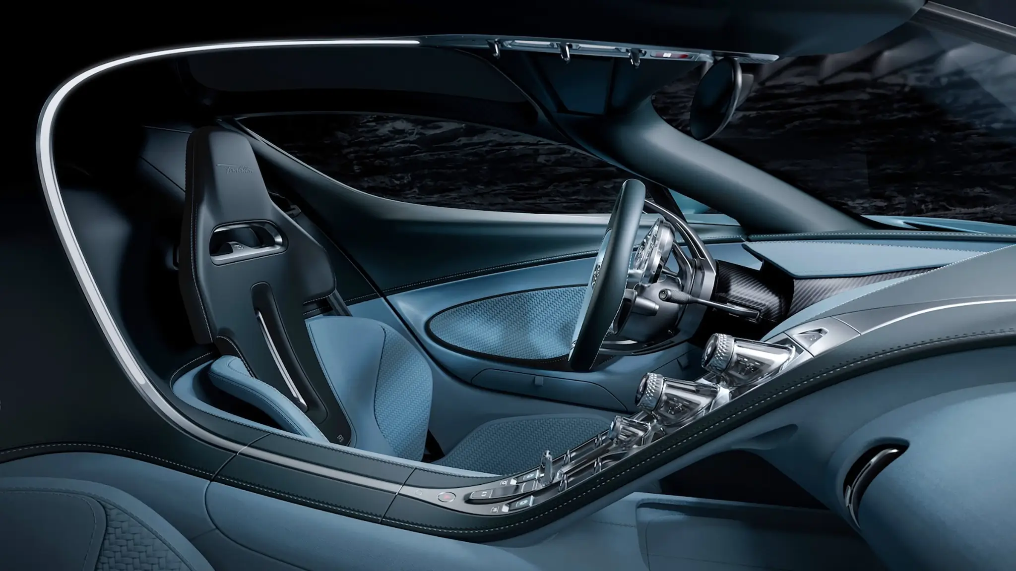 Bugatti Tourbillon - interior