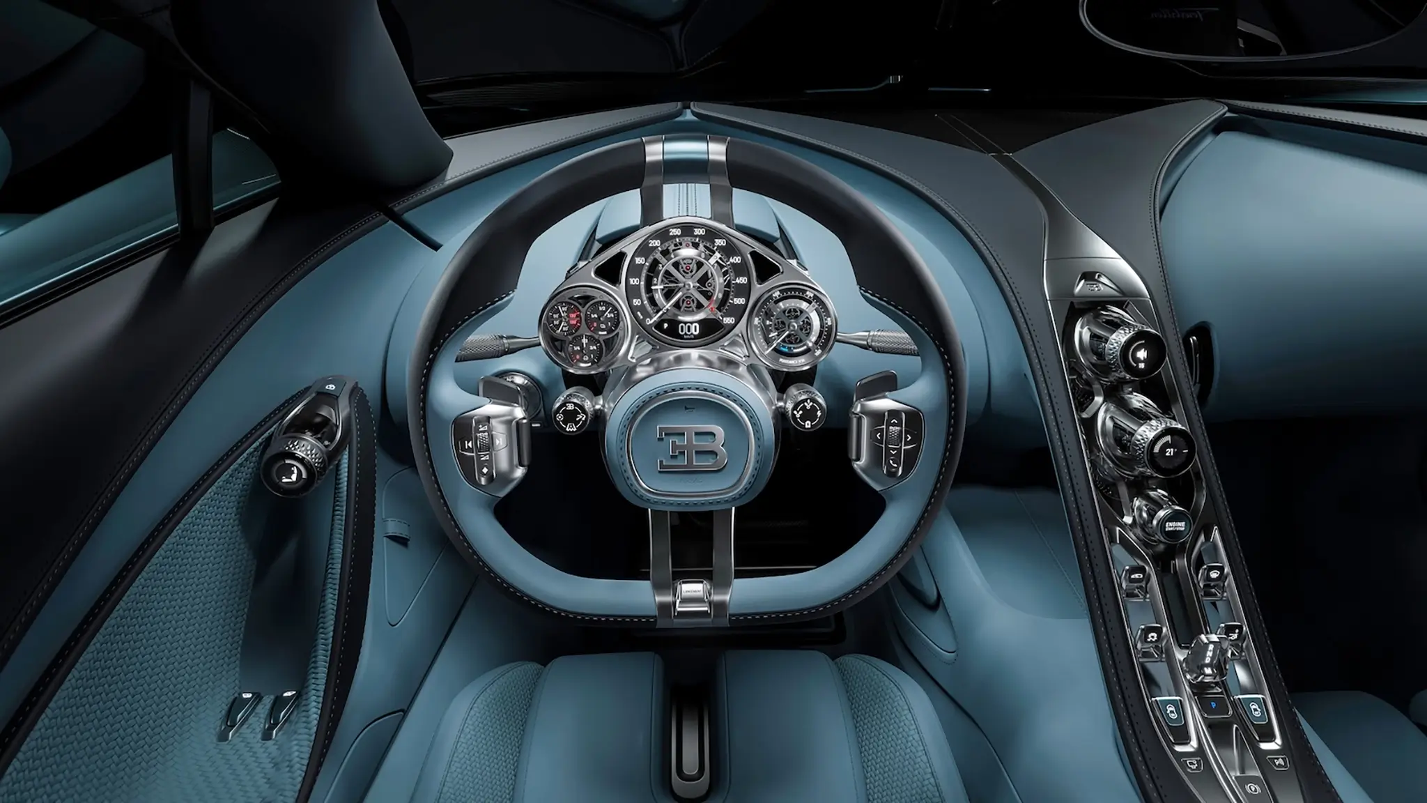 Bugatti Tourbillon - ao volante