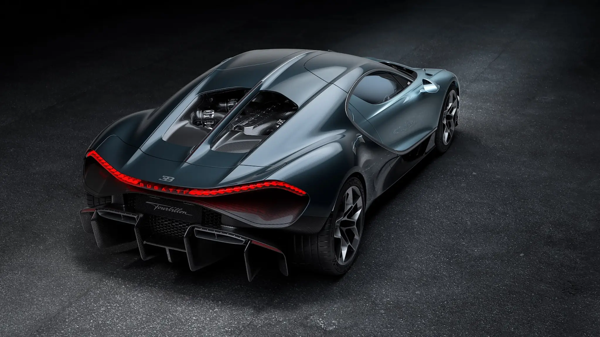 Bugatti Tourbillon - 3/4 de traseira