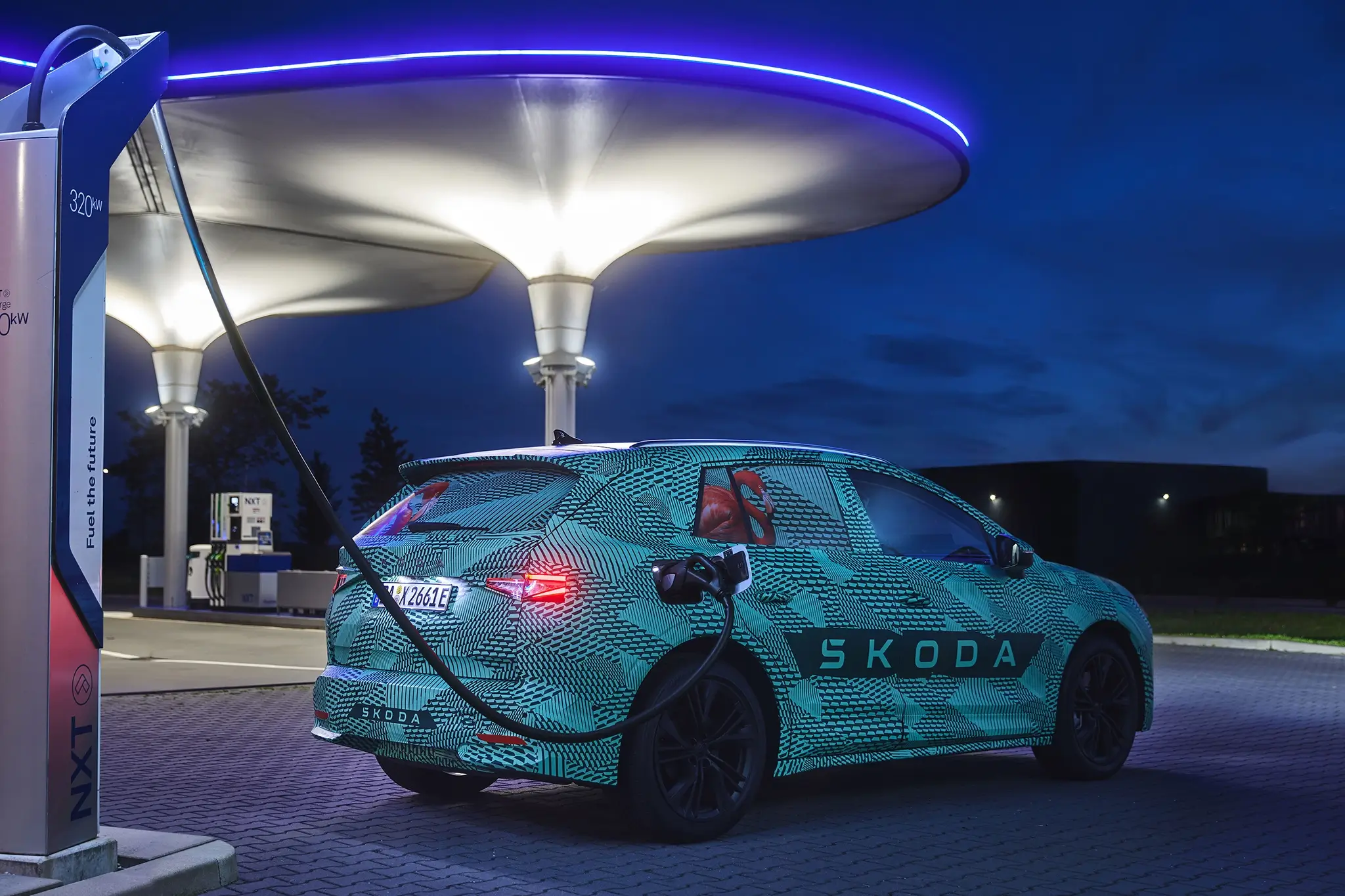 Skoda Elroq camuflado - A carregar